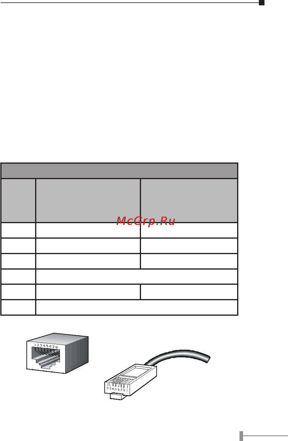 Planet FT-807 [9/12] Appendex a appendix a rj 45 pin assignment and cable system