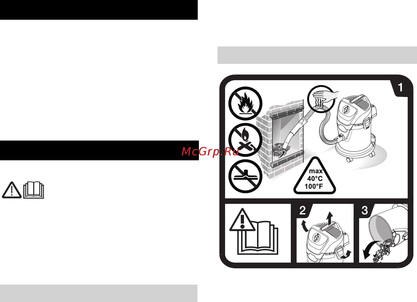 Karcher AD 3.200 [127/178] Opće napomene