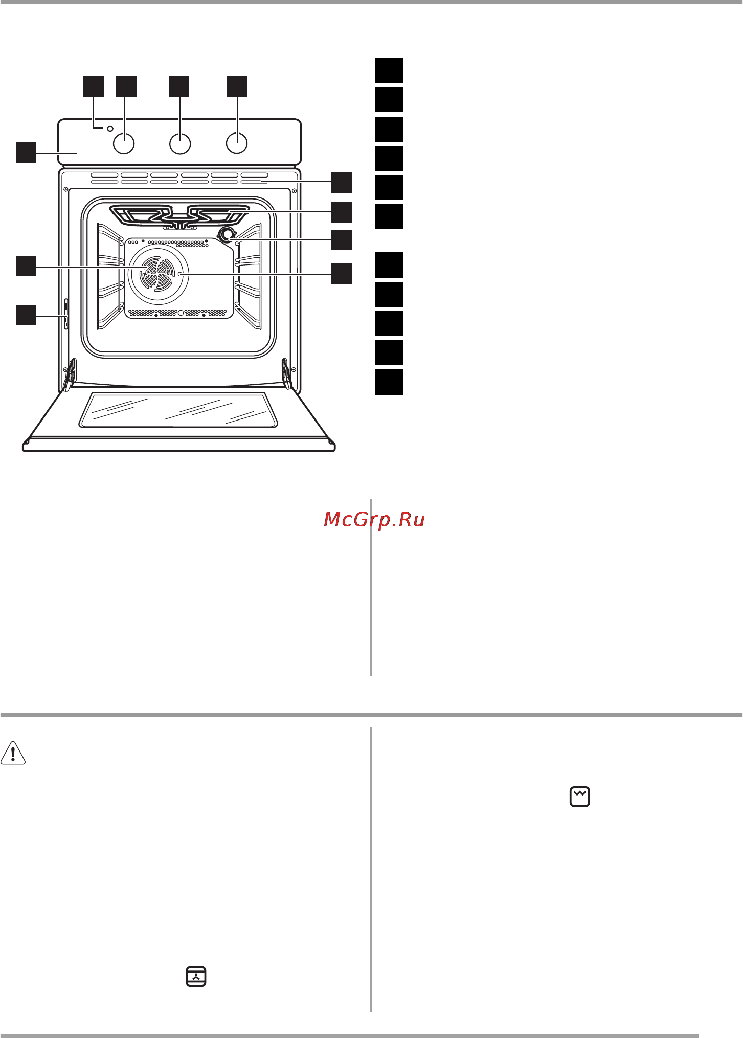 Zanussi ZOB5282NC [5/20] Описание изделия