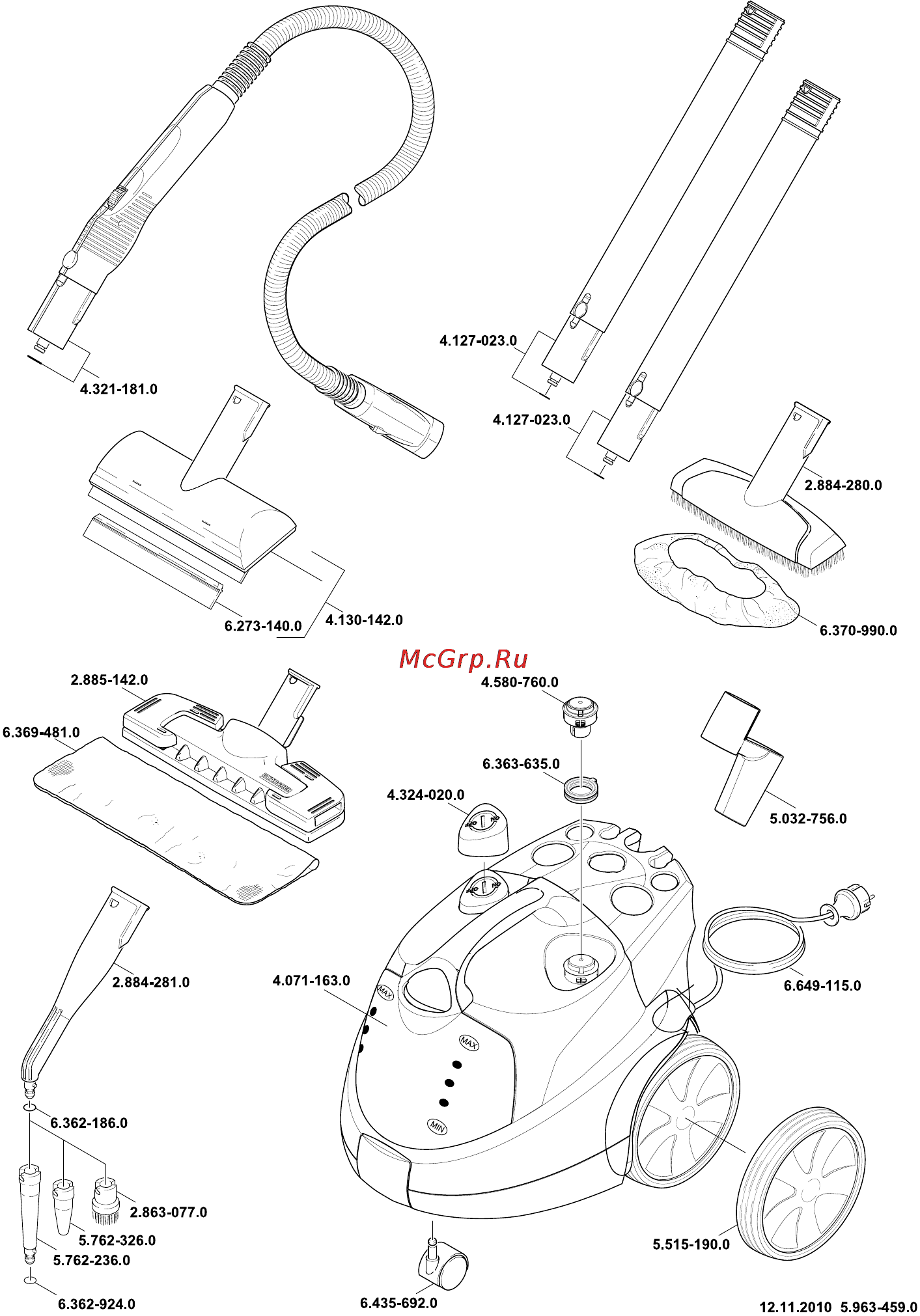 Karcher SC 1402 PLUS IRON Инструкция по эксплуатации онлайн [293/294] 65728