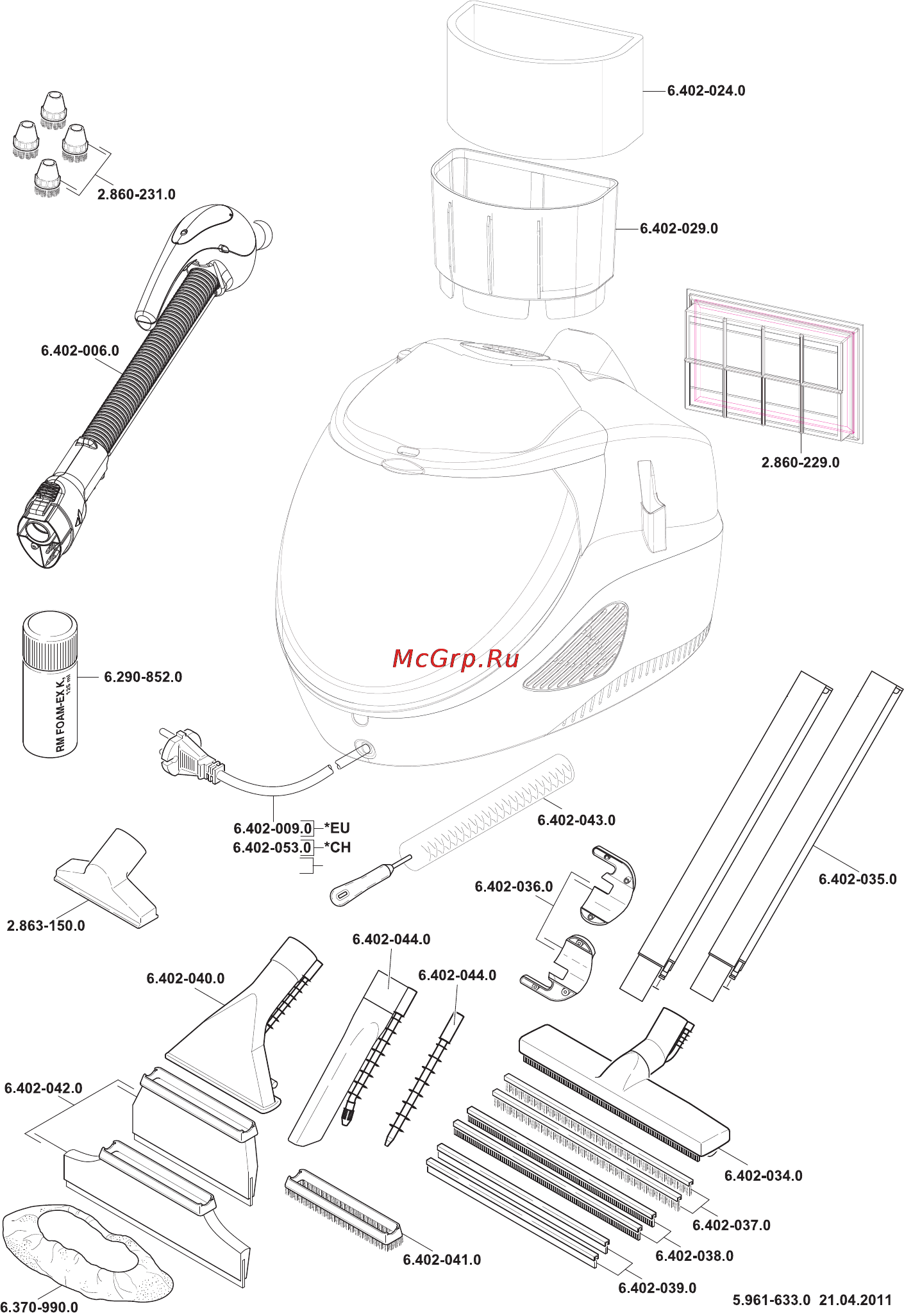 Karcher SV 1902 Инструкция по эксплуатации онлайн [281/284] 65740