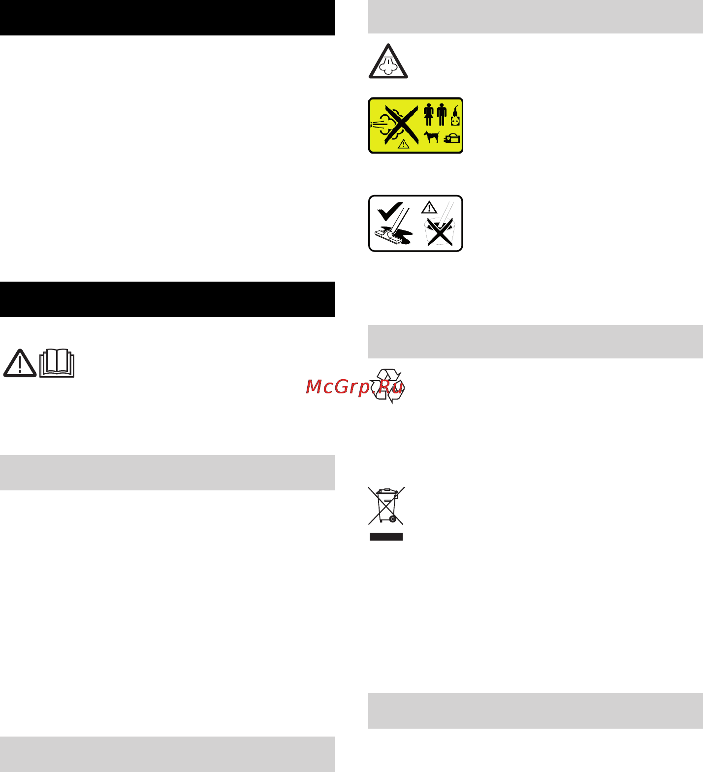 Karcher SV 1802 [4/284] Bestimmungsgemäße verwendung