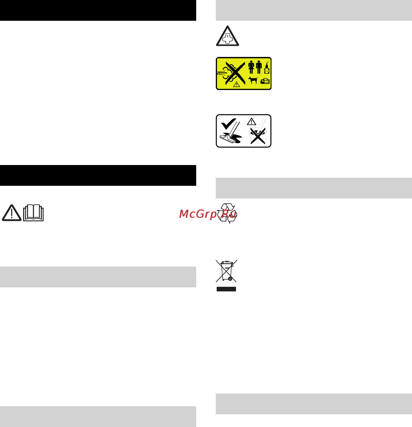 Karcher SV 1802 [44/284] Algemene instructies