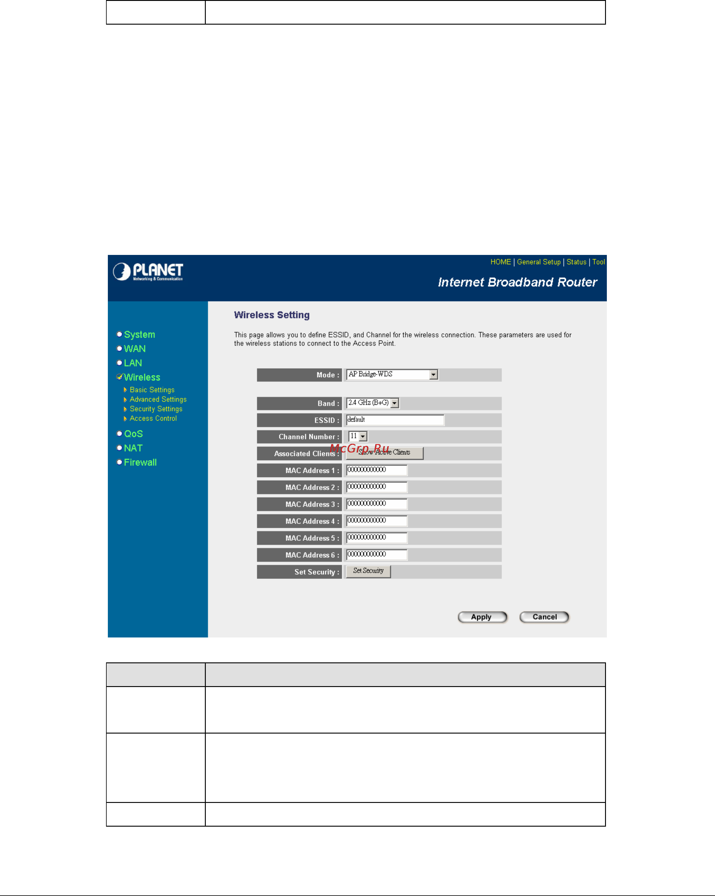 Planet WRT-414 [72/93] Ap bridge wds mode