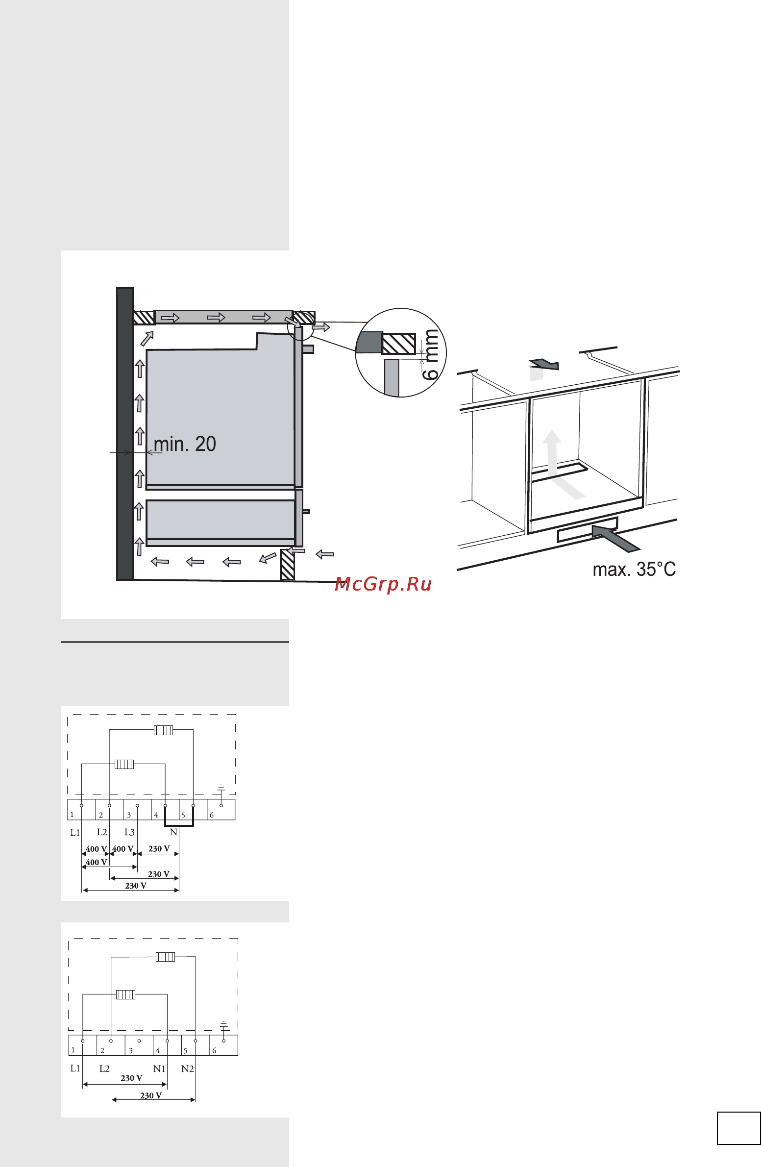 Gorenje Pininfarina IS6P2 [35/40] Подключение к электросети