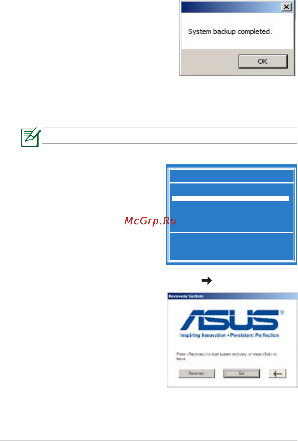 Asus EEE PC 1225B Silver [45/61] Использование usb накопителя usb восстановление