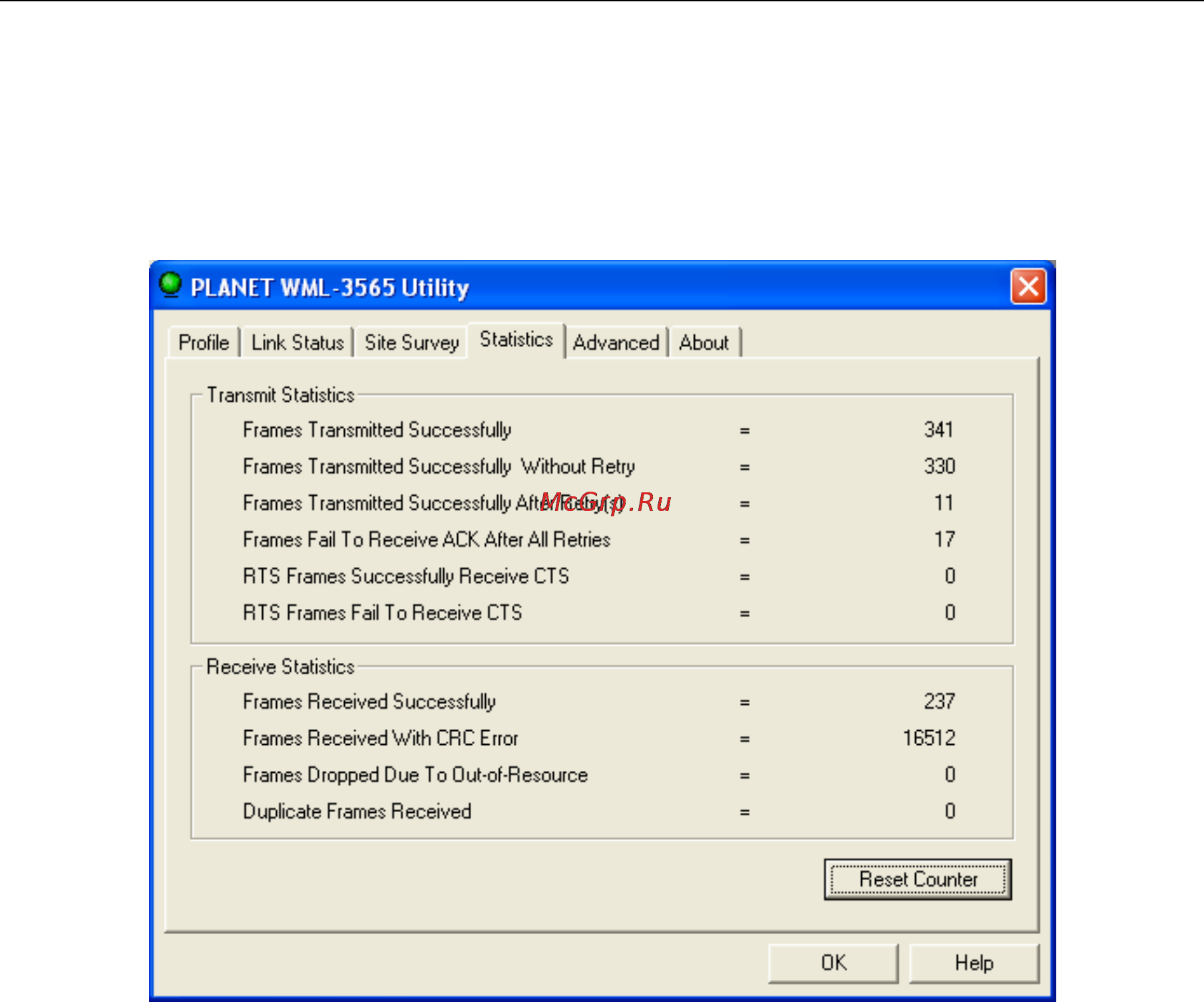Planet WML-3565 [24/34] Statistics