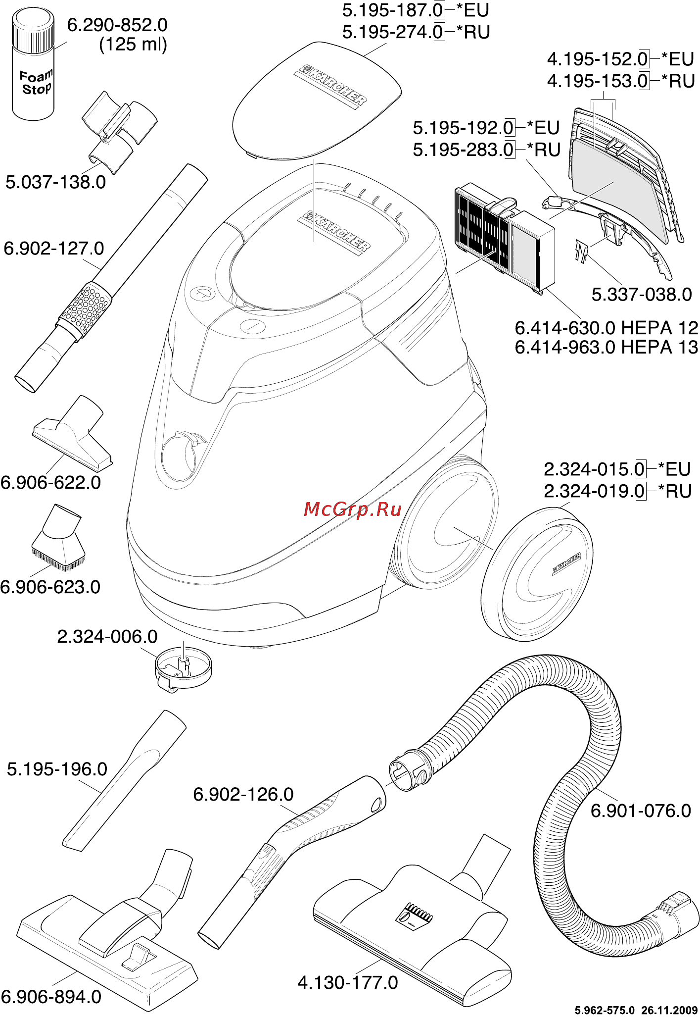 Karcher DS 5600 Инструкция по эксплуатации онлайн [177/178] 8712