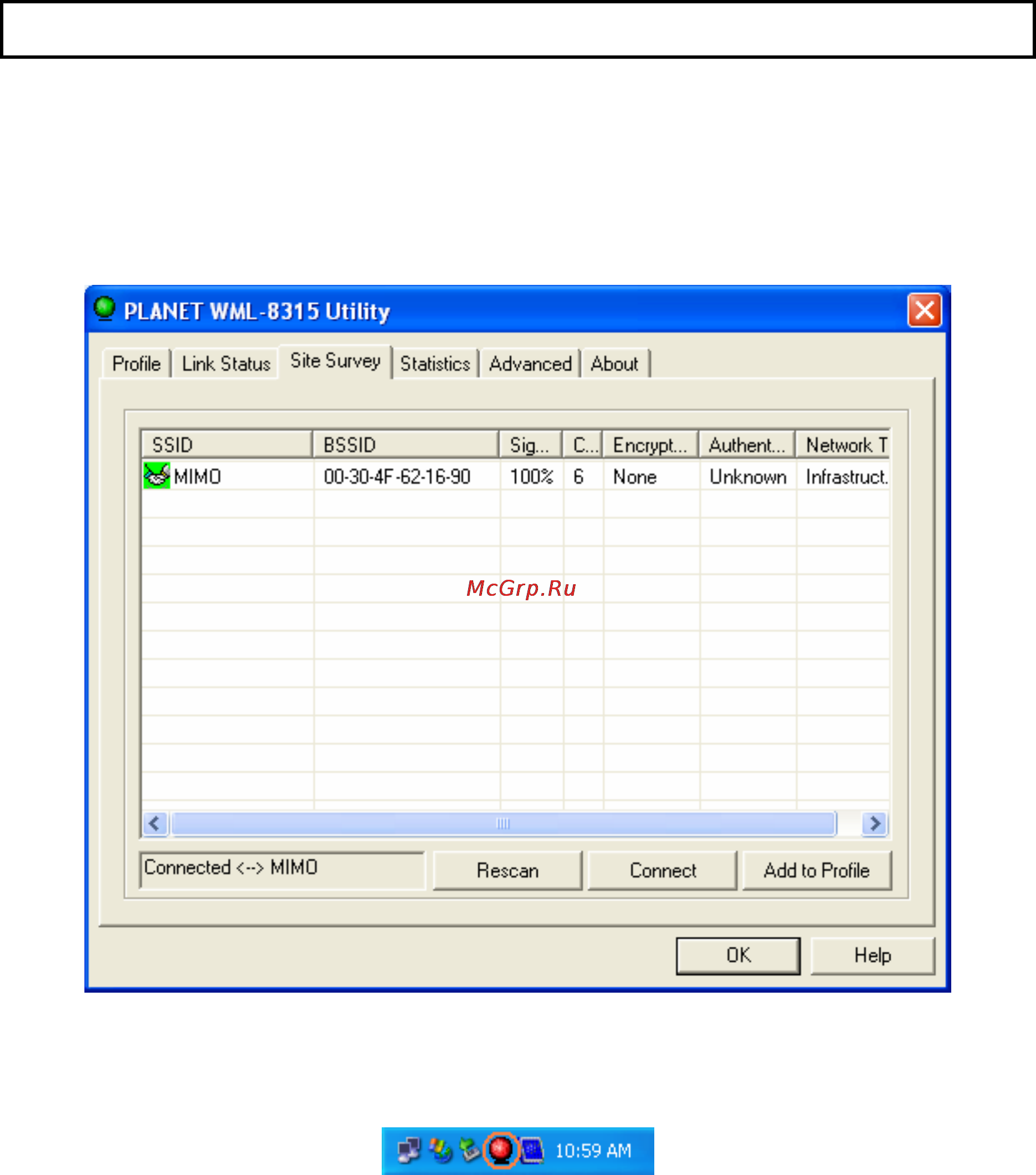 Planet WML-8315 [13/35] Configuration utility