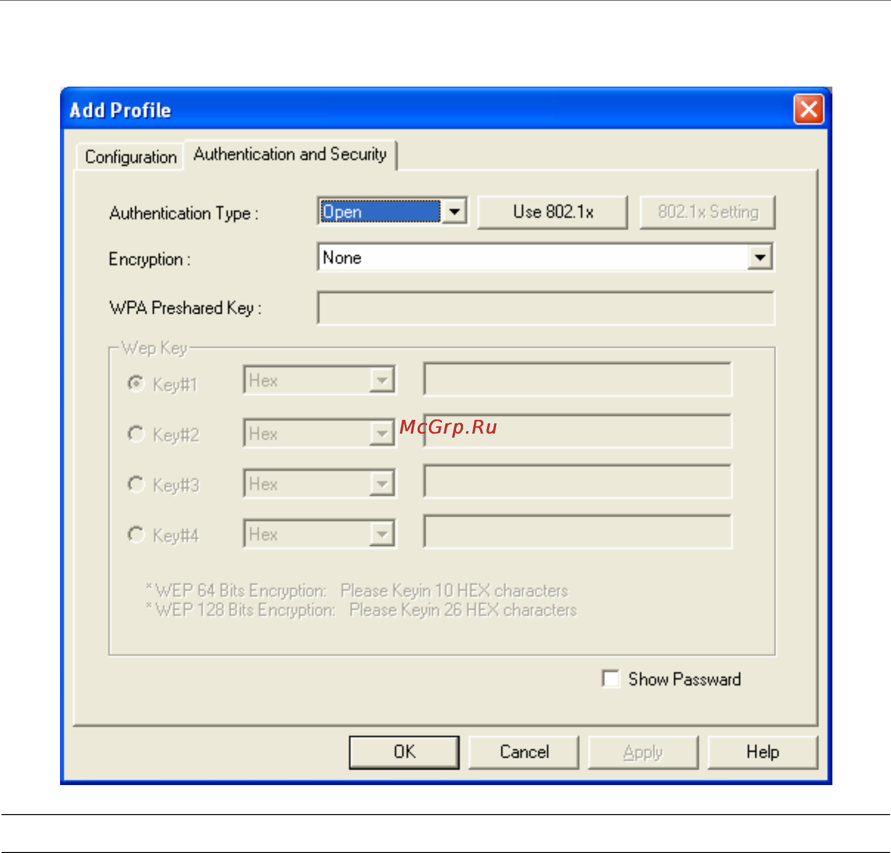 Planet WML-8315 [18/35] Authentication and security