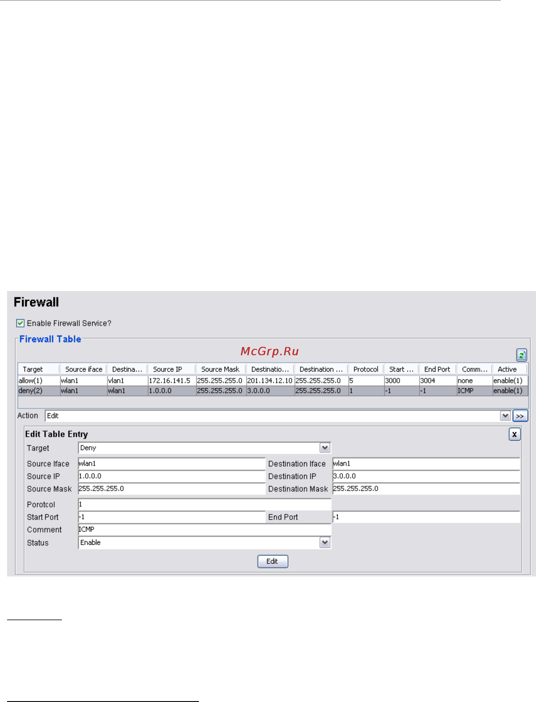 Planet MAP-3100 [96/124] Firewall
