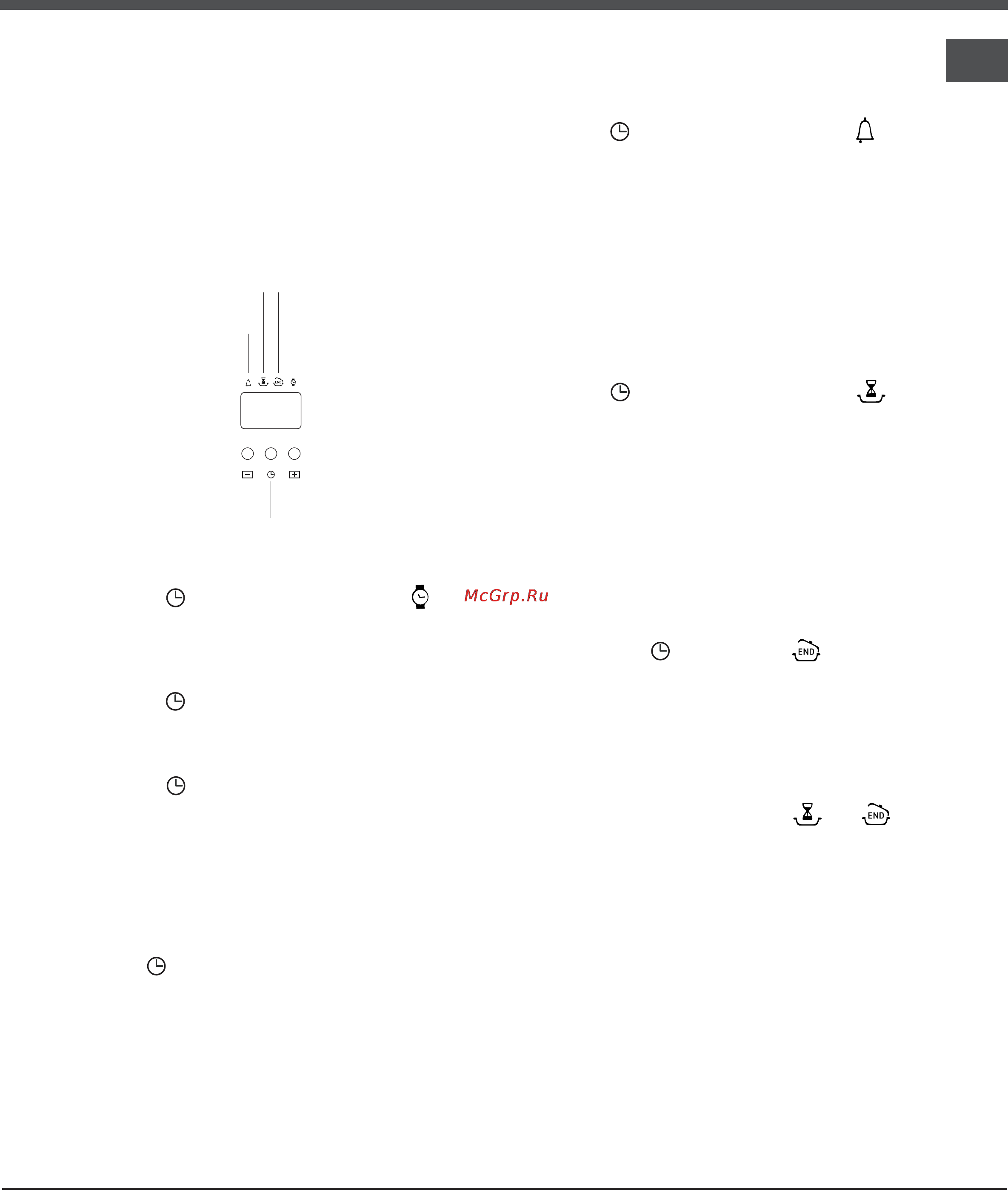 Ariston CI3V P67 [19/24] Planning cooking with the electronic programmer