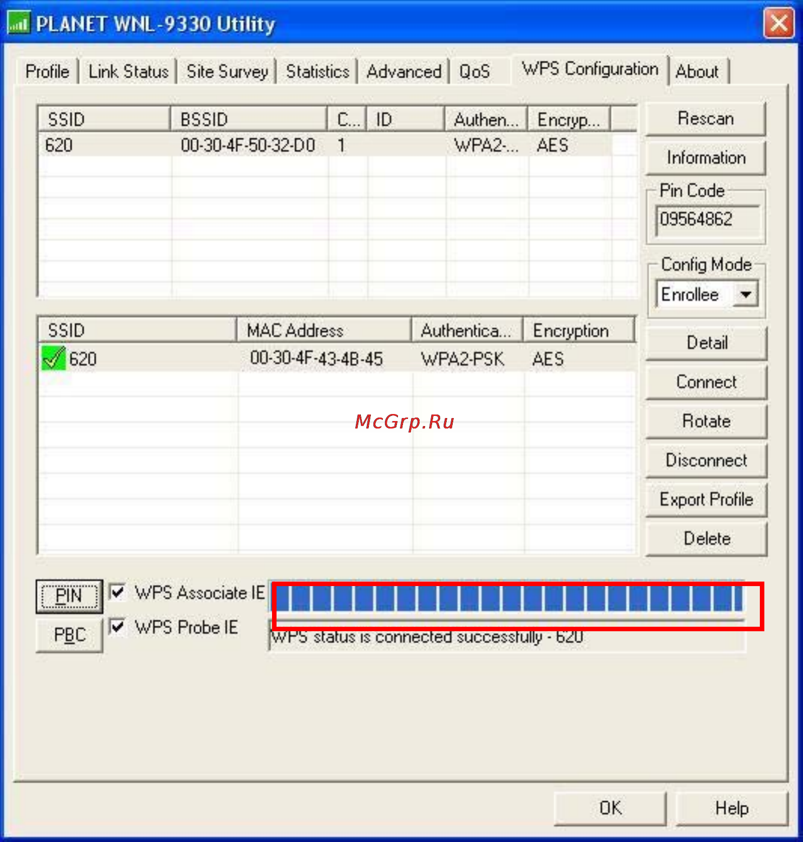 Planet WNL-9330 [42/61] 6 2 wps setup pin