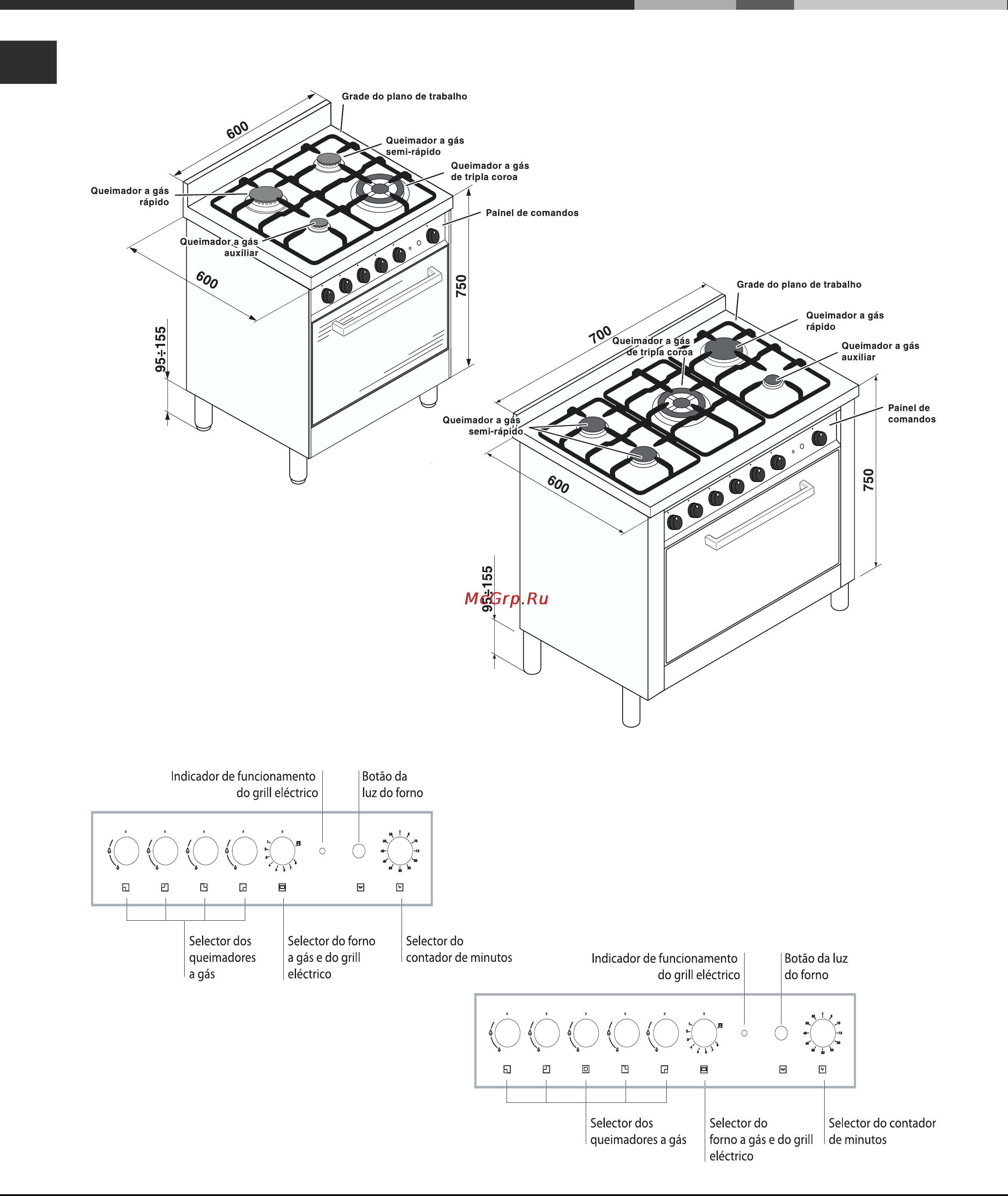 Ariston CP65SG1 [56/76] Descriçãodo aparelho