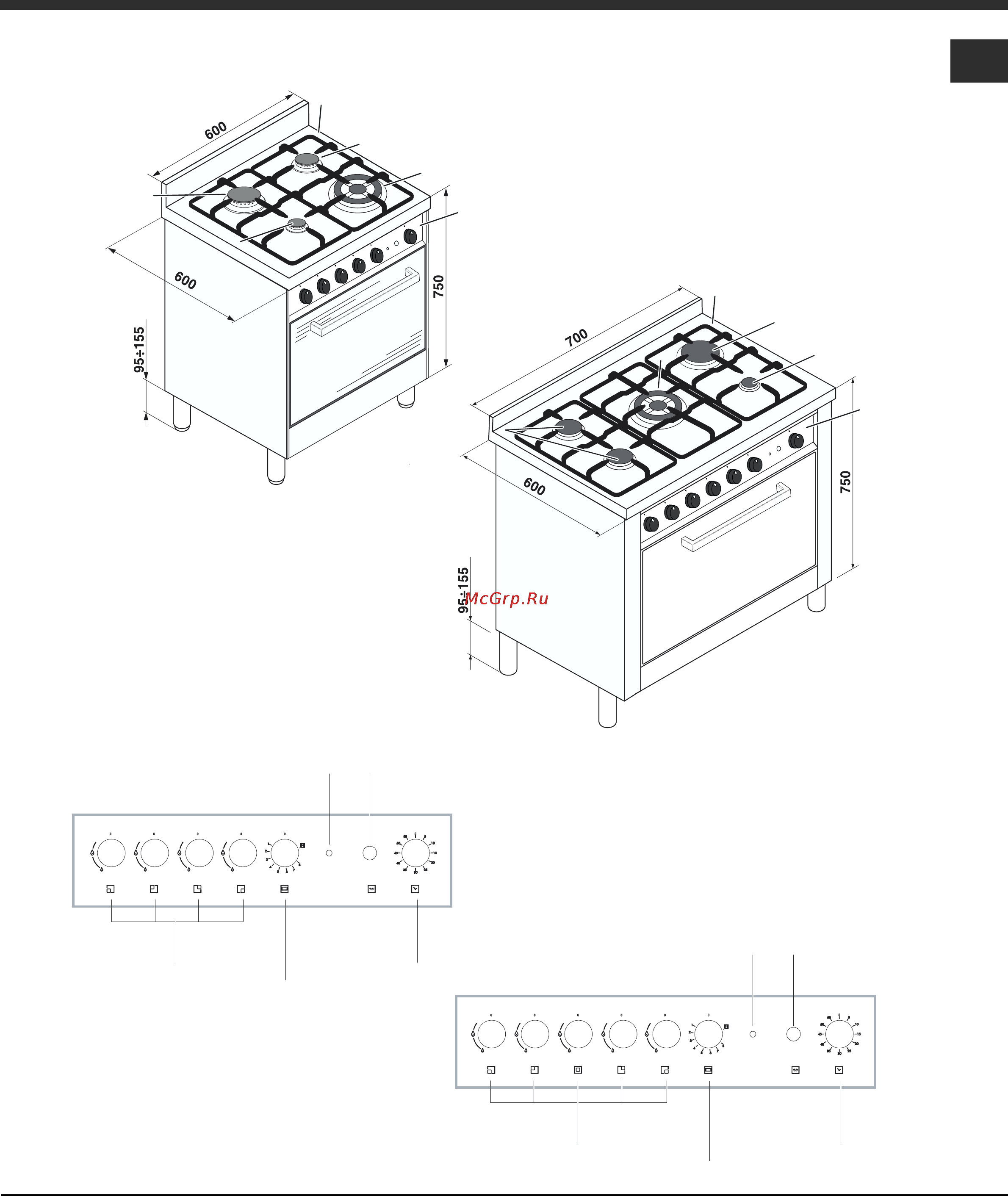 Ariston CP65SG1 [7/76] Descrizione dell apparecchio