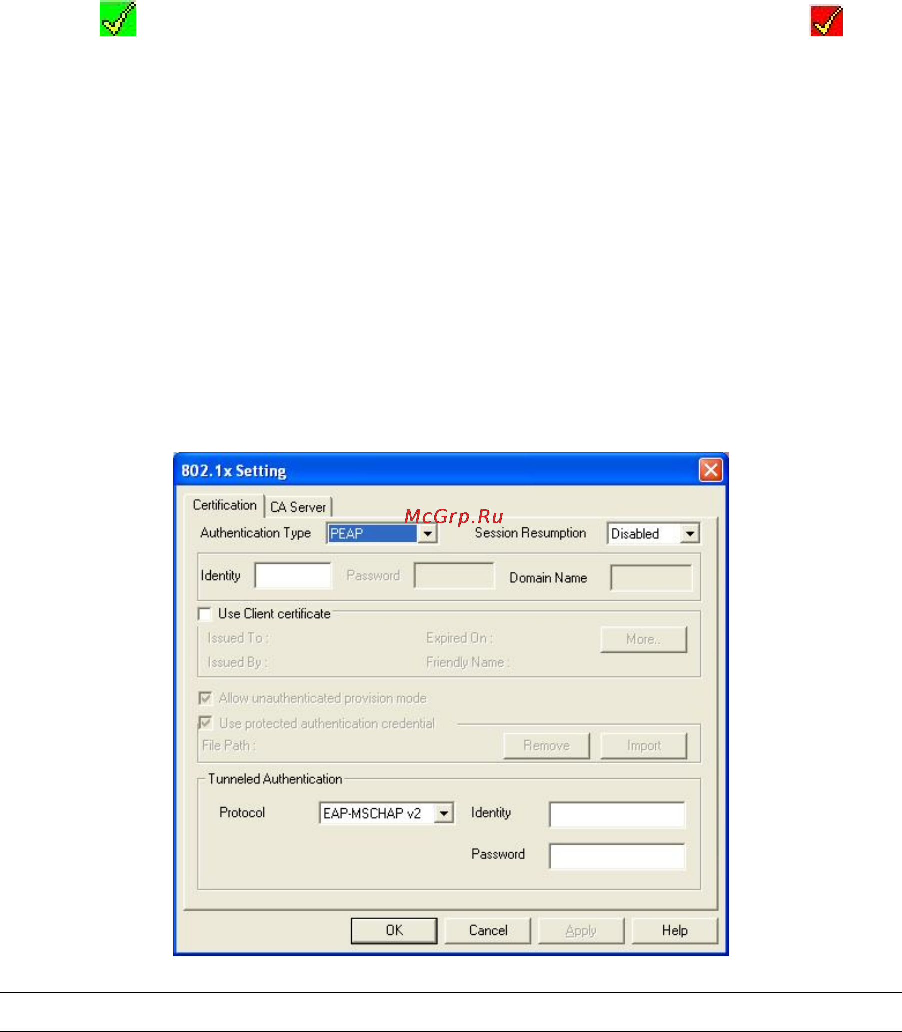 Planet WNL-9500 [24/61] 1 2 using 802 x certification