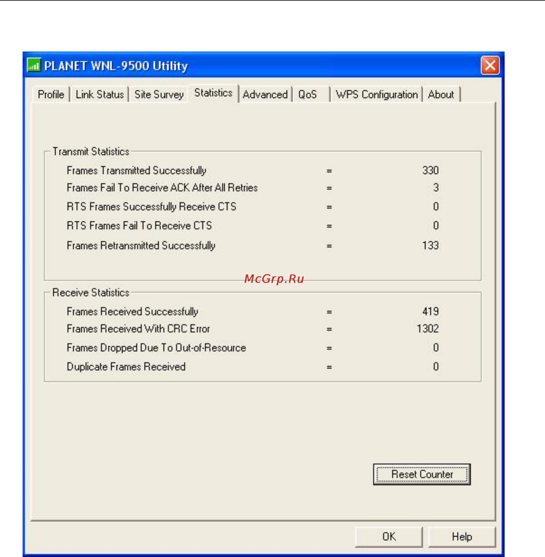 Planet WNL-9500 [32/61] 3 2 statistics