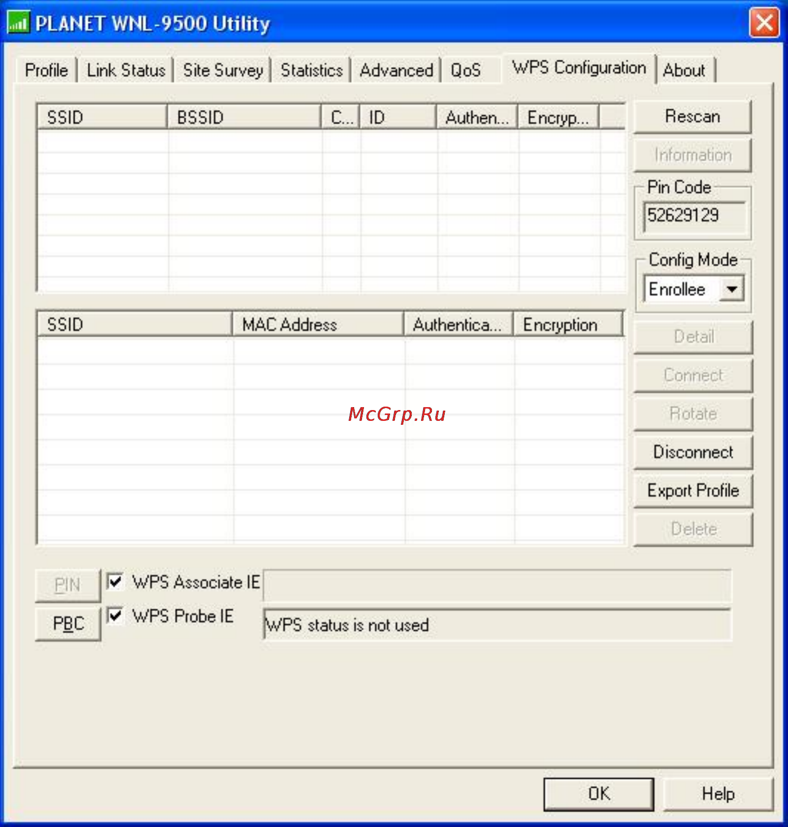 Planet WNL-9500 [38/61] 6 1 wps setup pbc push button configuration