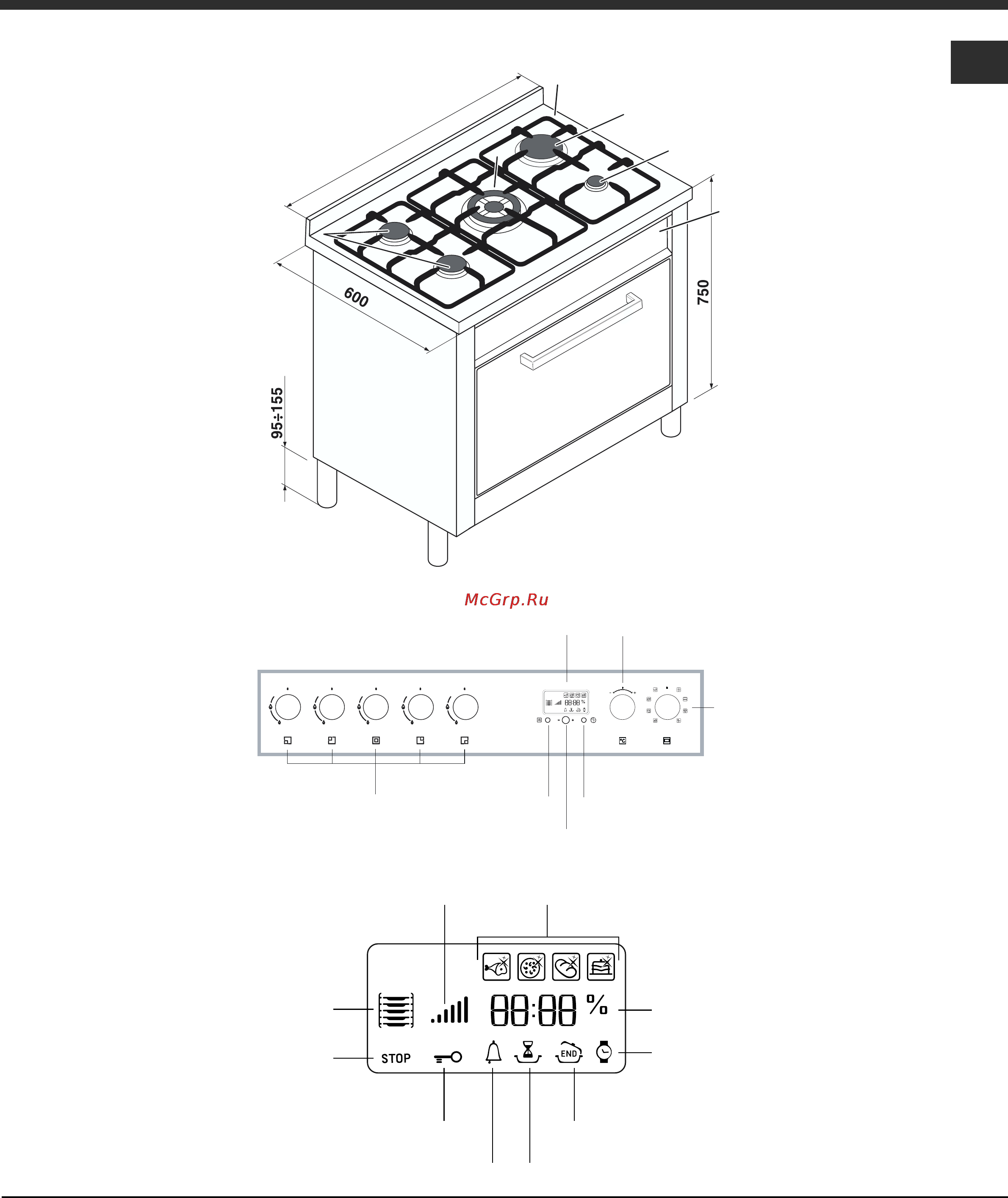 Ariston CP98SEA [21/76] Description of the appliance