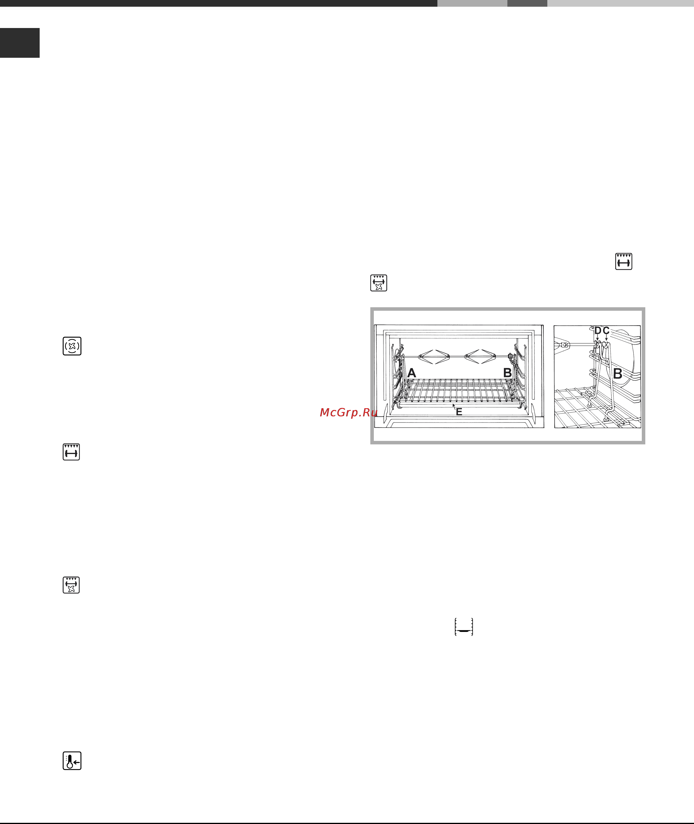 Ariston CP98SEA [24/76] Automatic cooking modes