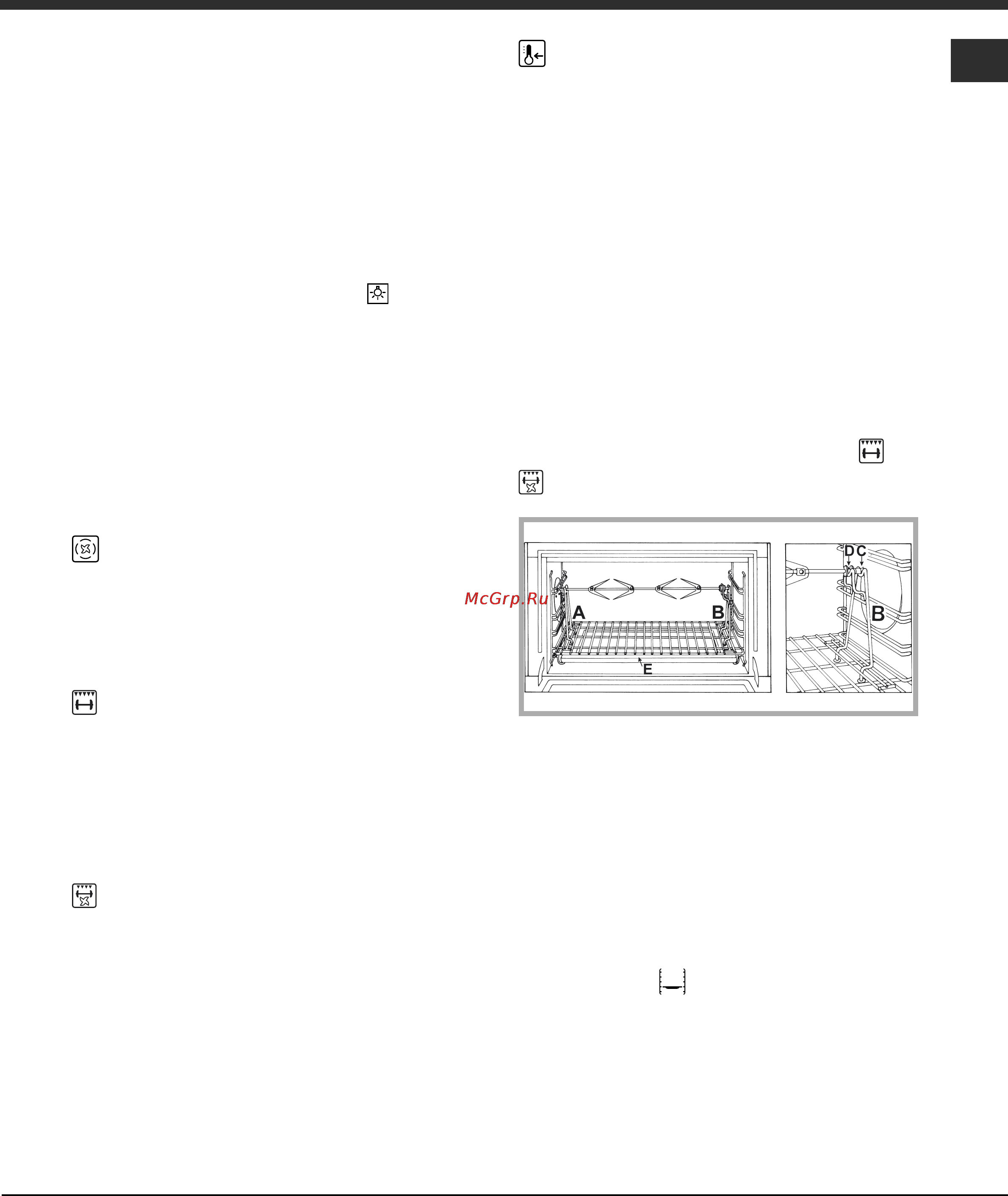 Ariston CP98SEA [9/76] Programmi di cottura automatici