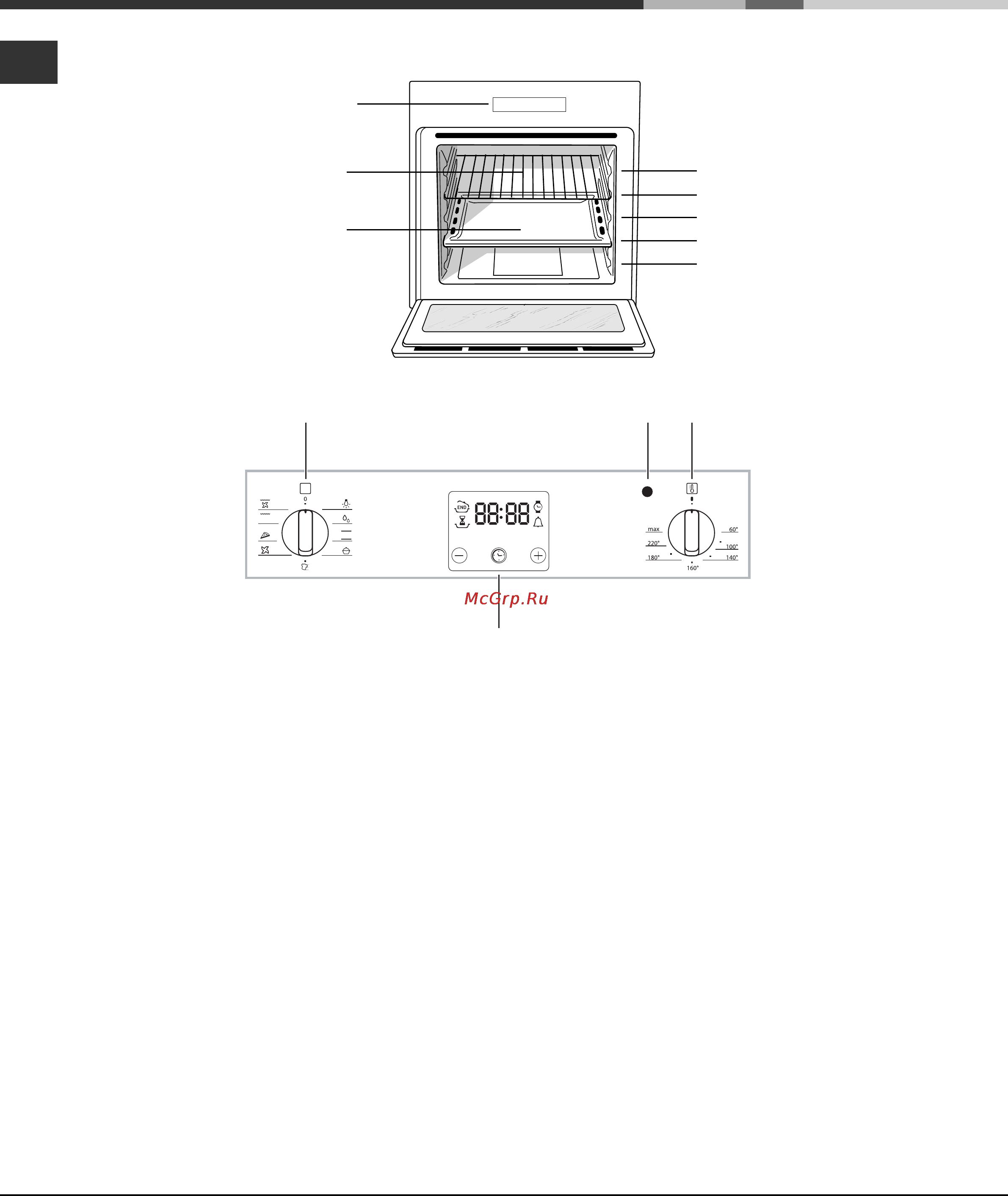 Ariston LUCE FK 932 C [4/68] Beschrijving van het apparaat