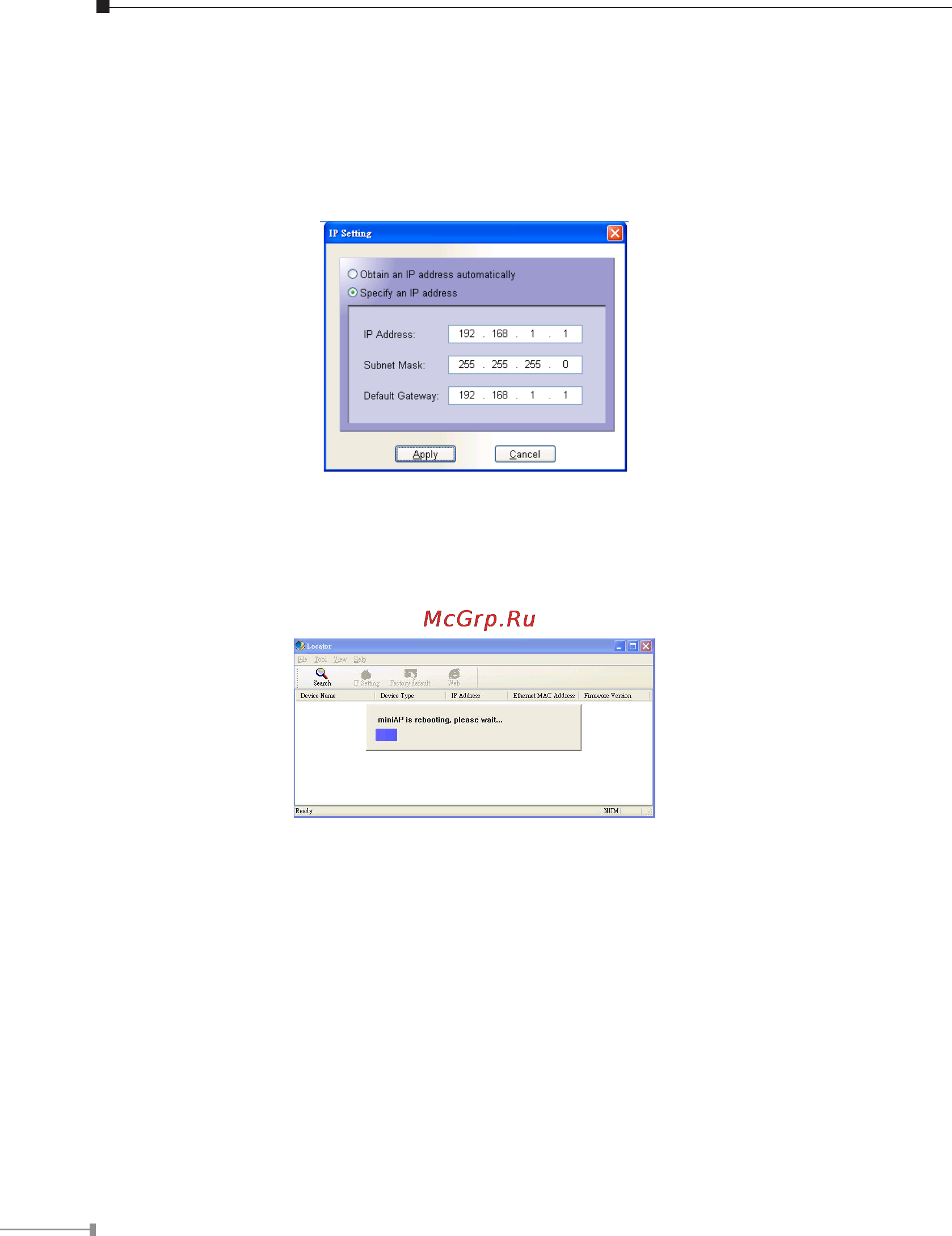 Planet WAP-6100 [8/8] Further configuration