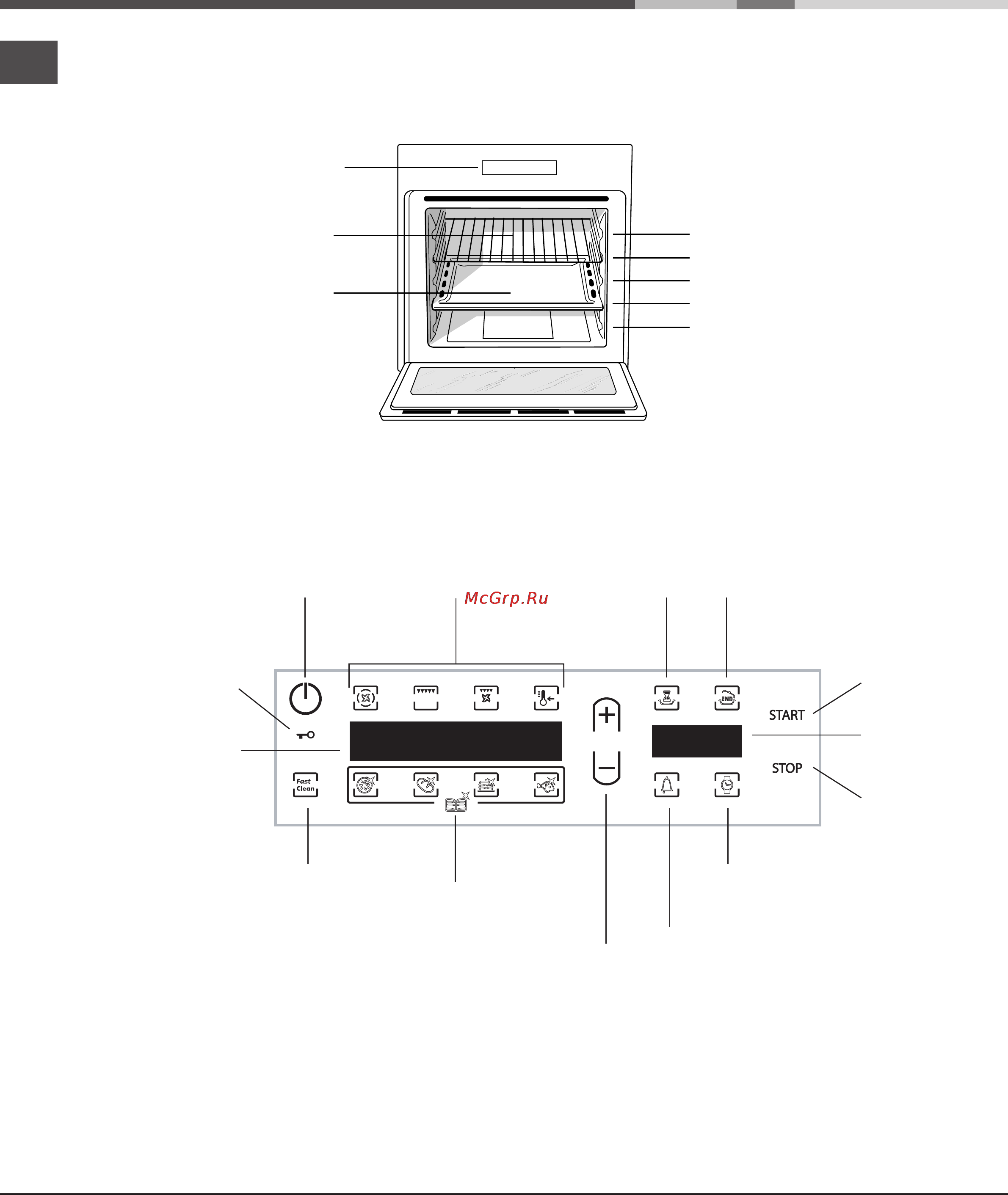 Ariston EXPERIENCE F 1039GP.1 IX [4/69] Beschrijving van het apparaat