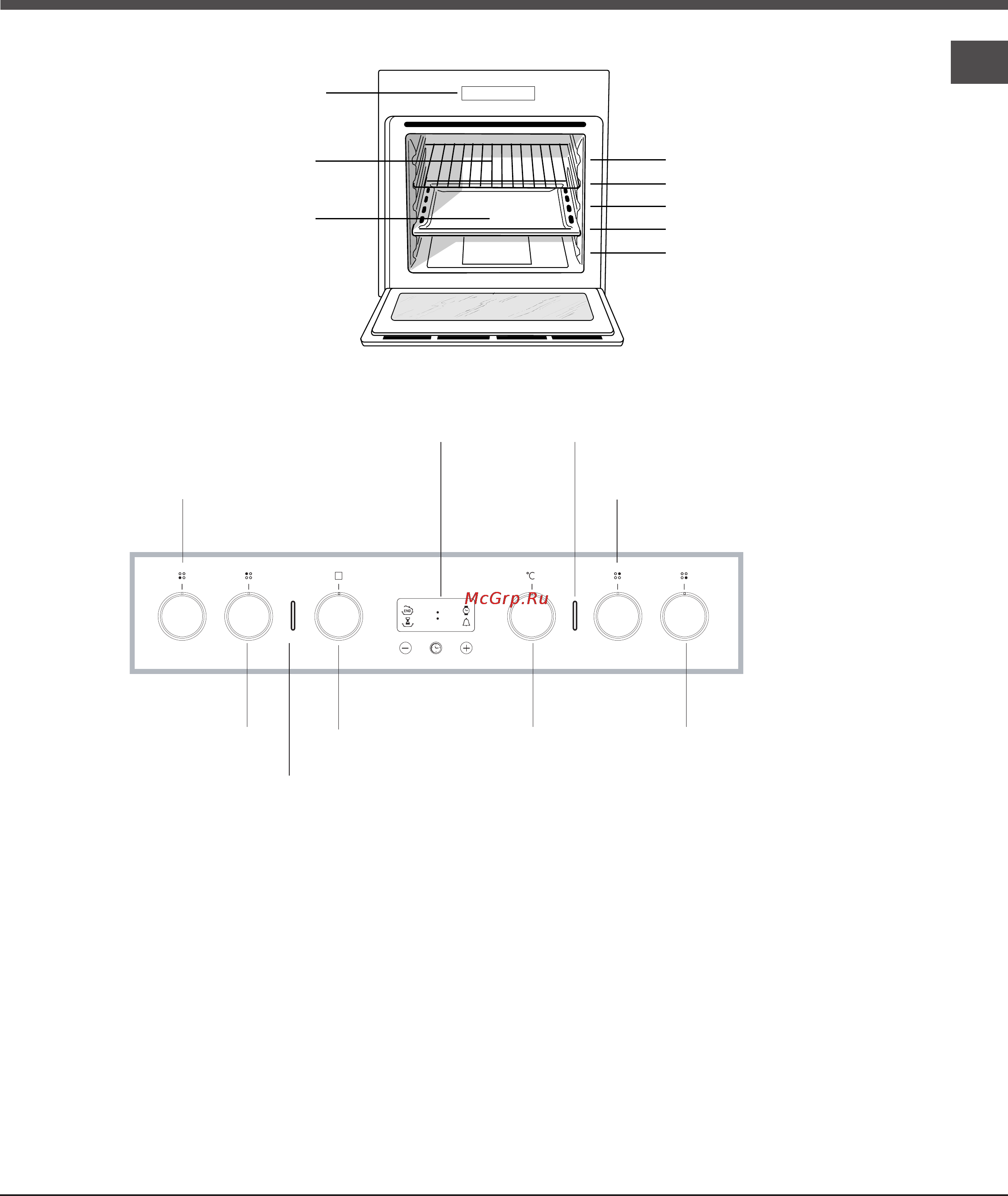 Ariston EXPERIENCE 7OH 837 C.1 IX [5/24] Description of the appliance