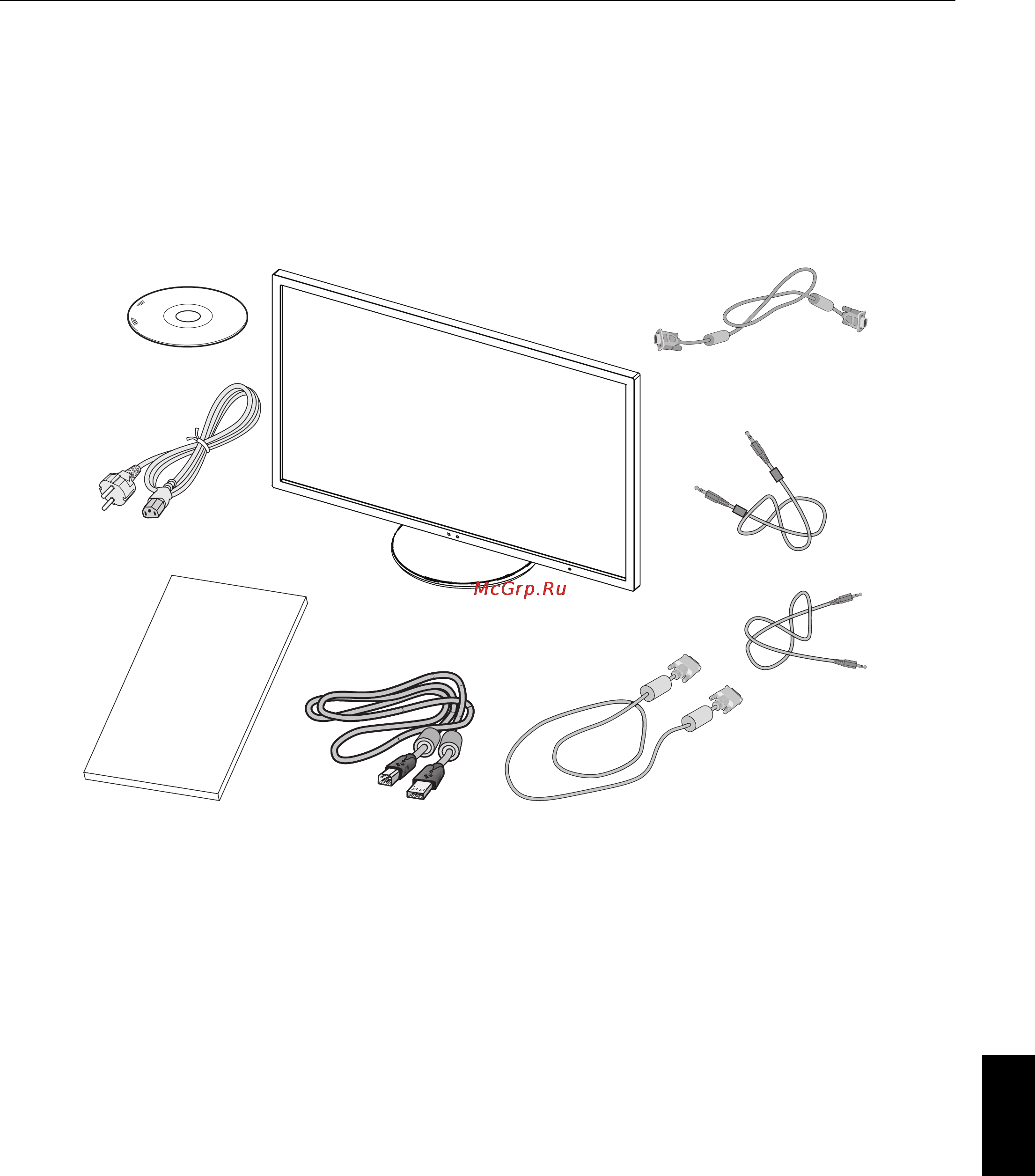 Nec EA273WM K [7/27] Русский