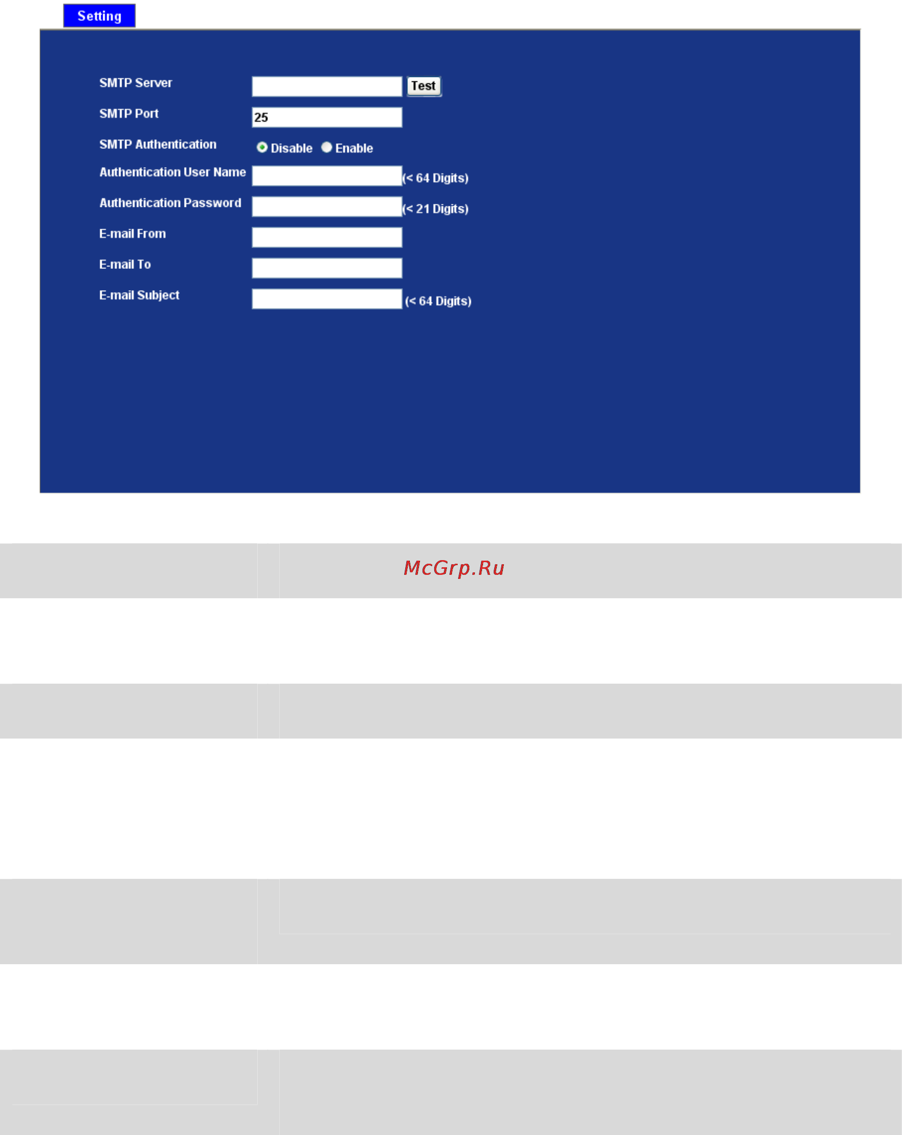 Planet ICA-HM350 [61/90] E mail configuration