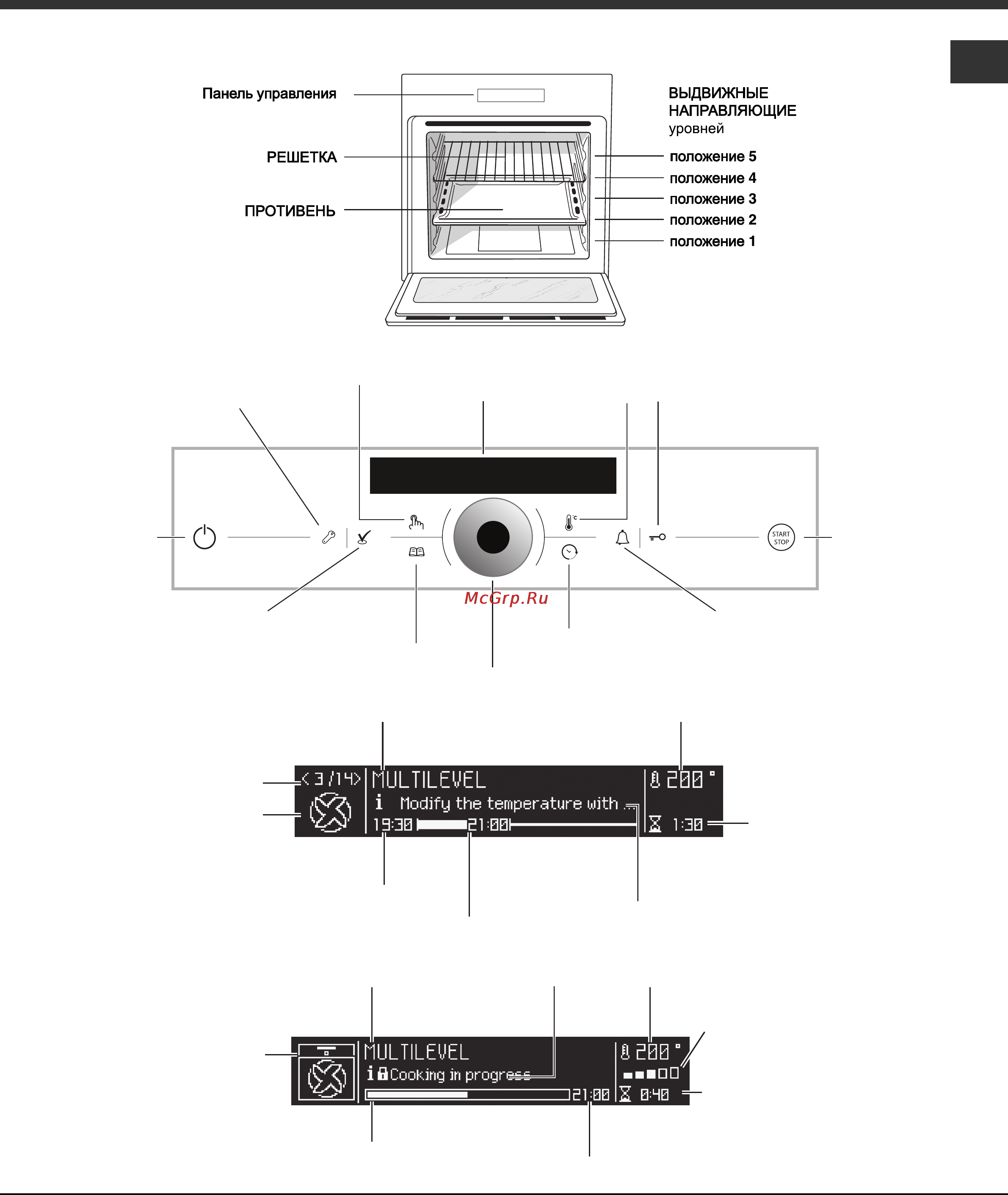 Ariston LUCE 7OFK 1049L X Инструкция по эксплуатации онлайн [23/76] 65905