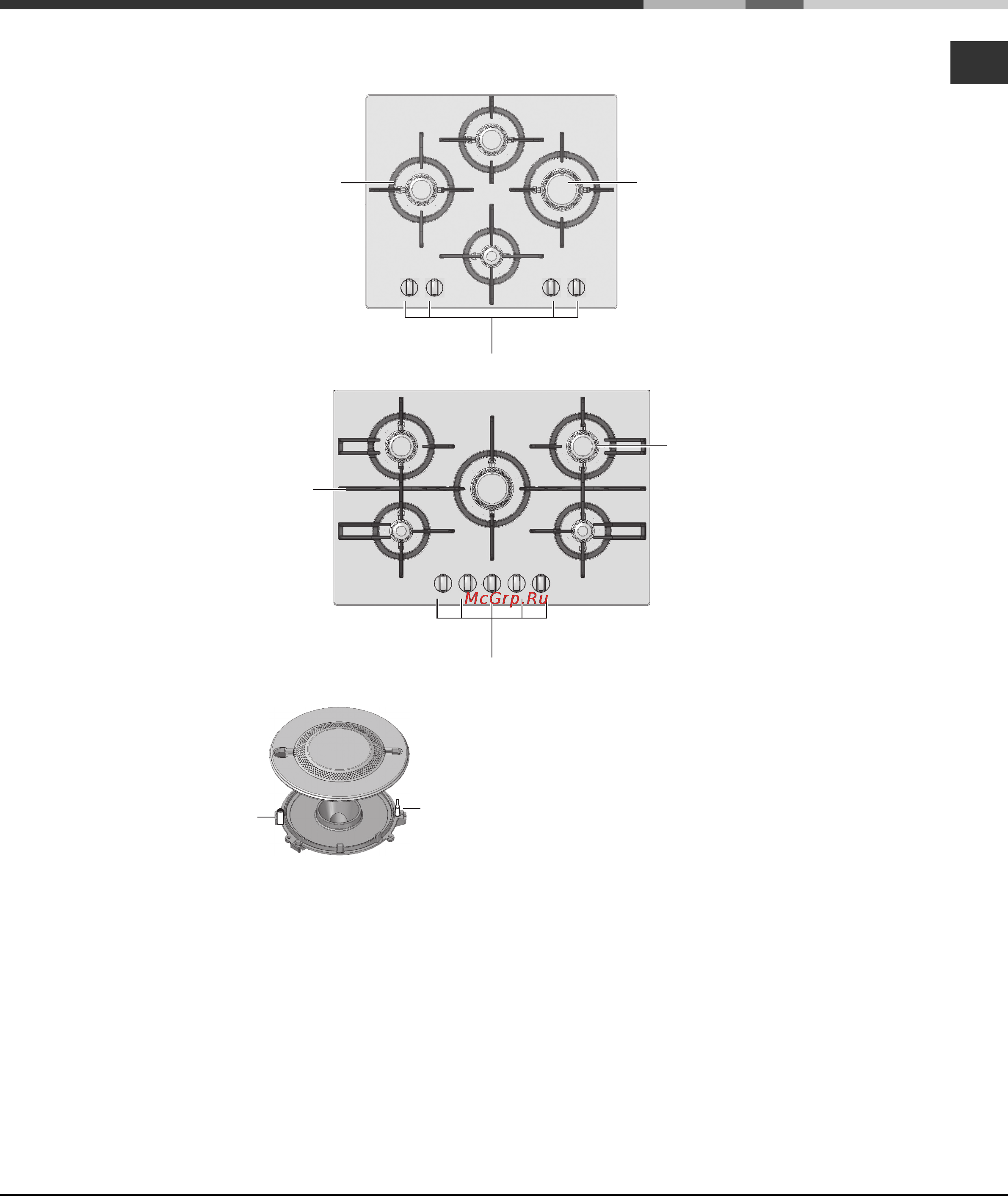 Ariston 7HPKQ 755D GH [5/32] Description of the appliance