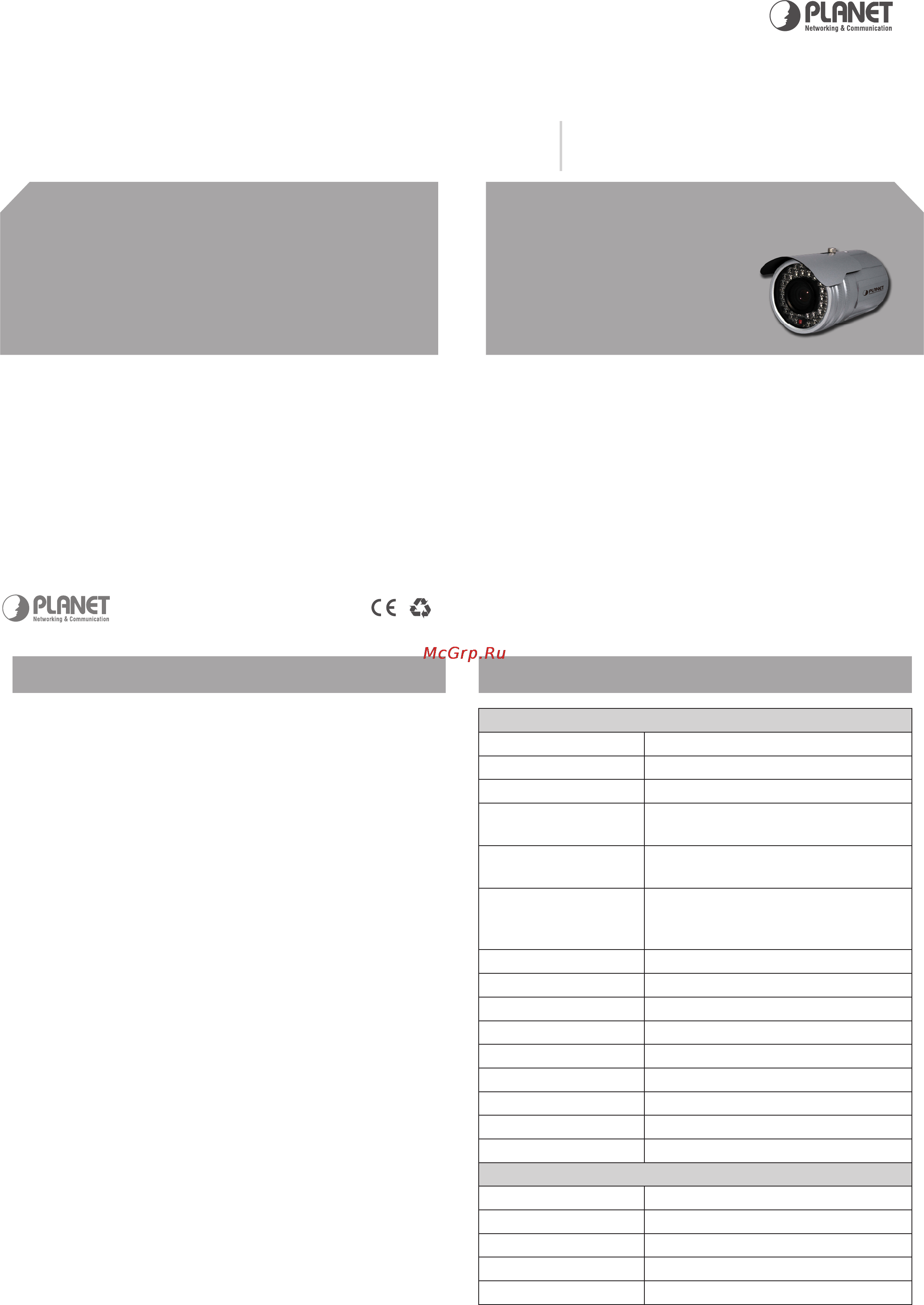 Planet CAM-IR442V [2/2] Ip surveillance