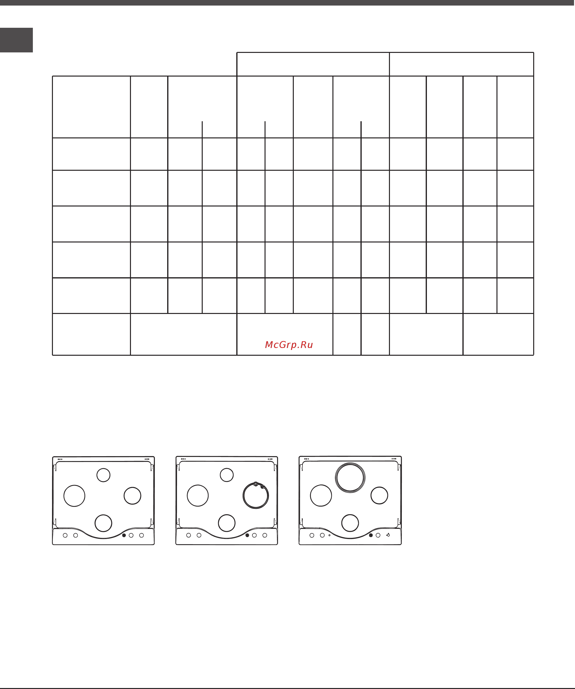 Ariston 7HPH 640S [16/24] Таблица 1 сжиженный газ природный газ