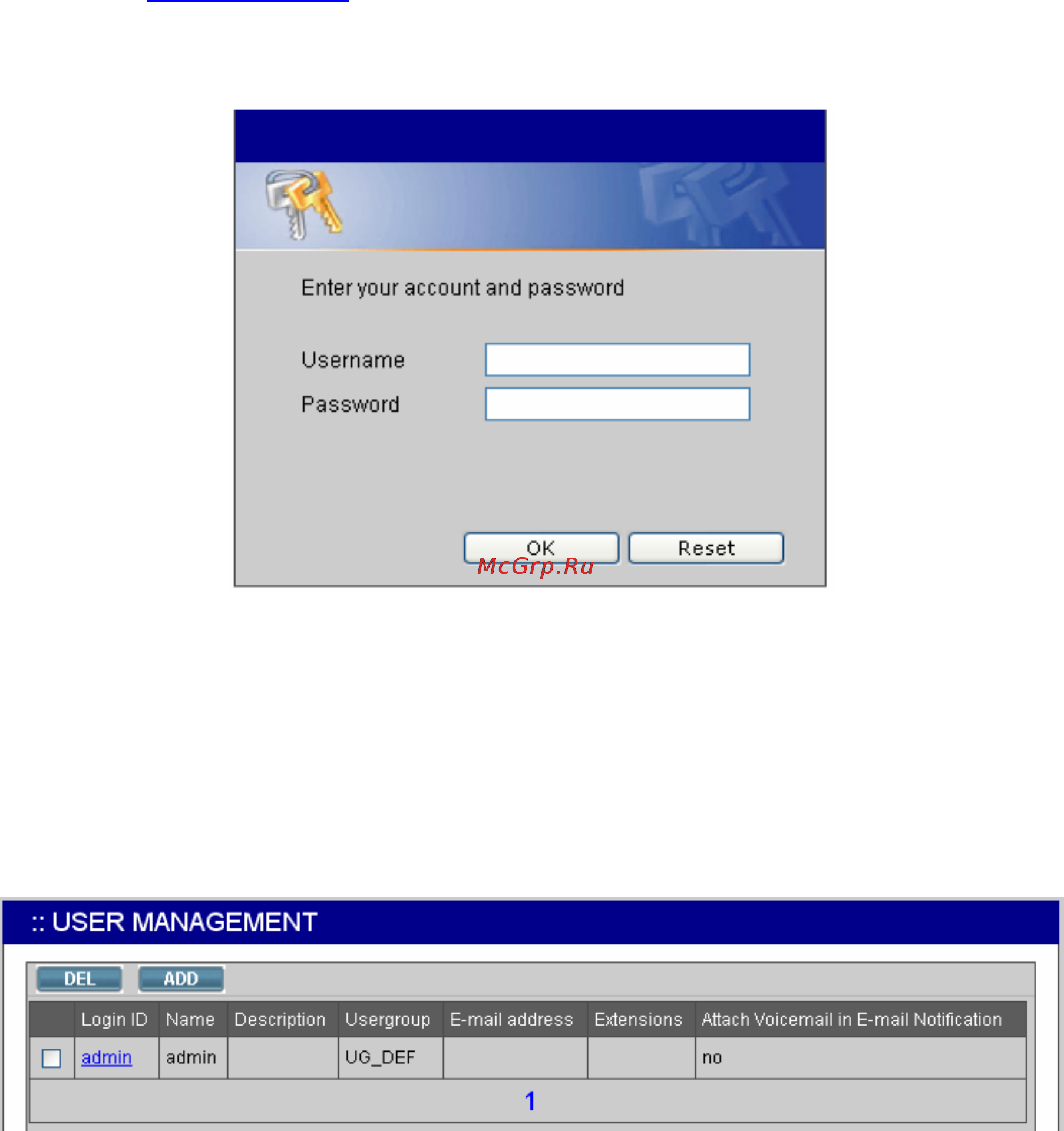 Planet IPX-1800N [8/68] System configuration