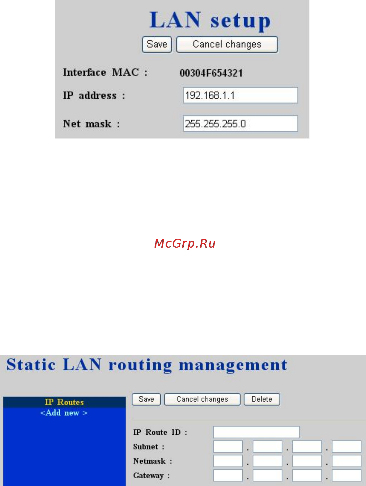Planet IPX-1803 [10/49] Lan setup