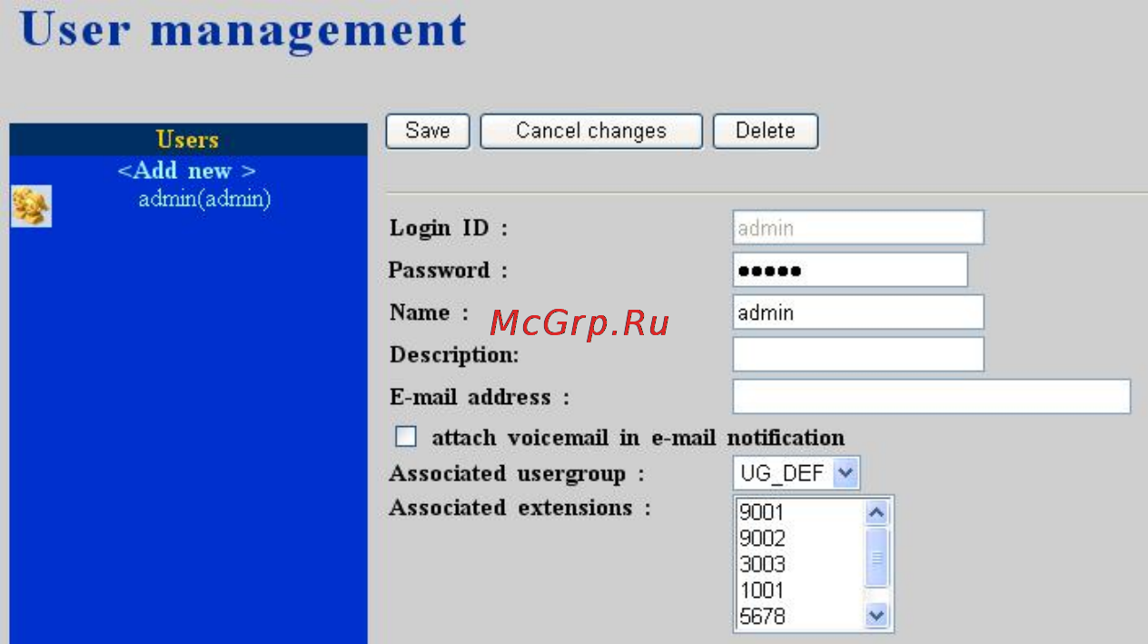 Planet IPX-1803 [22/49] User configuration