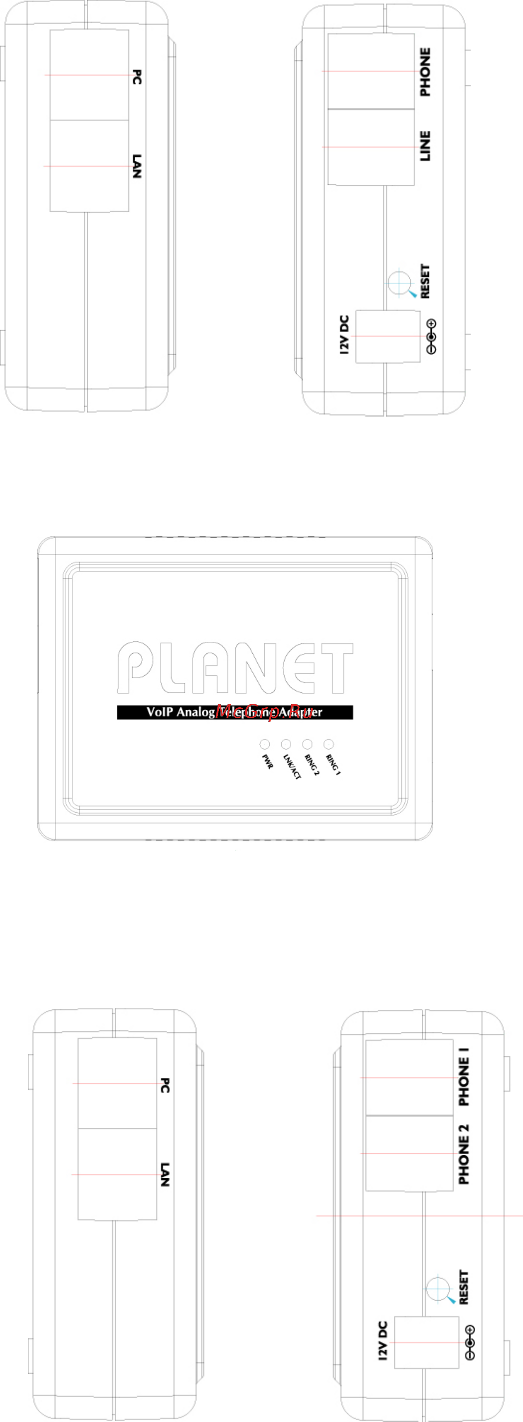 Planet VIP-156 Инструкция по эксплуатации онлайн [9/79] 66003