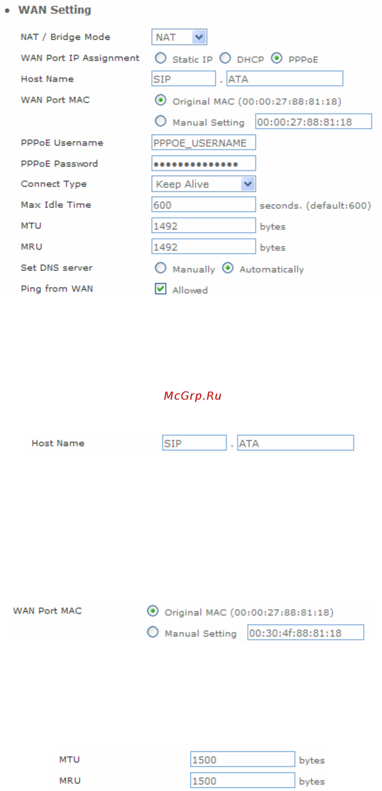 Planet VIP-161W [21/72] Host name