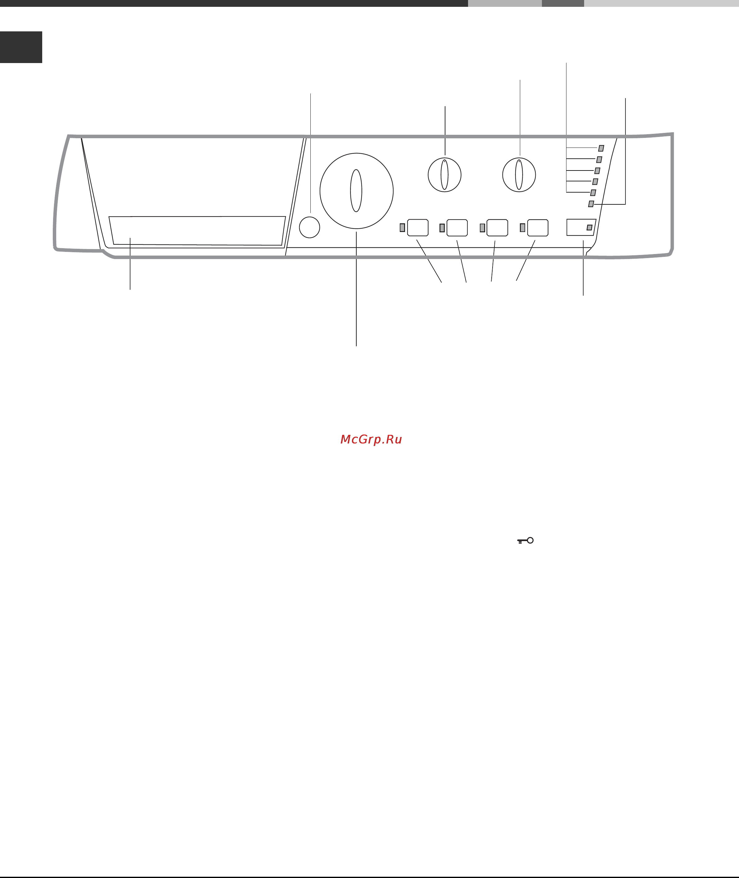 Ariston ARMXXL 1297 [4/12] Описание стиральной машины и порядка запуска программы