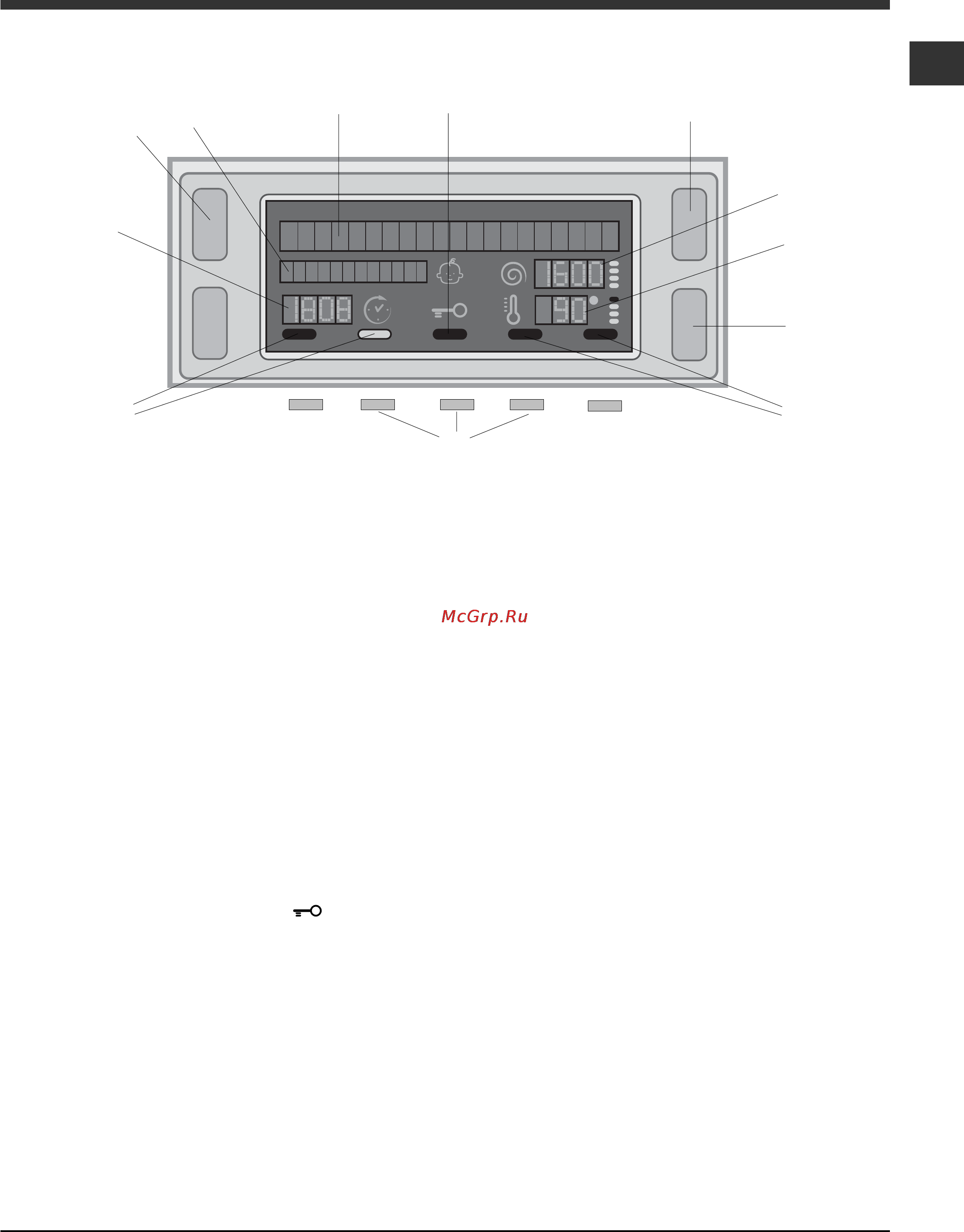 Ariston ARMXXD 1097 [5/12] Дисплей