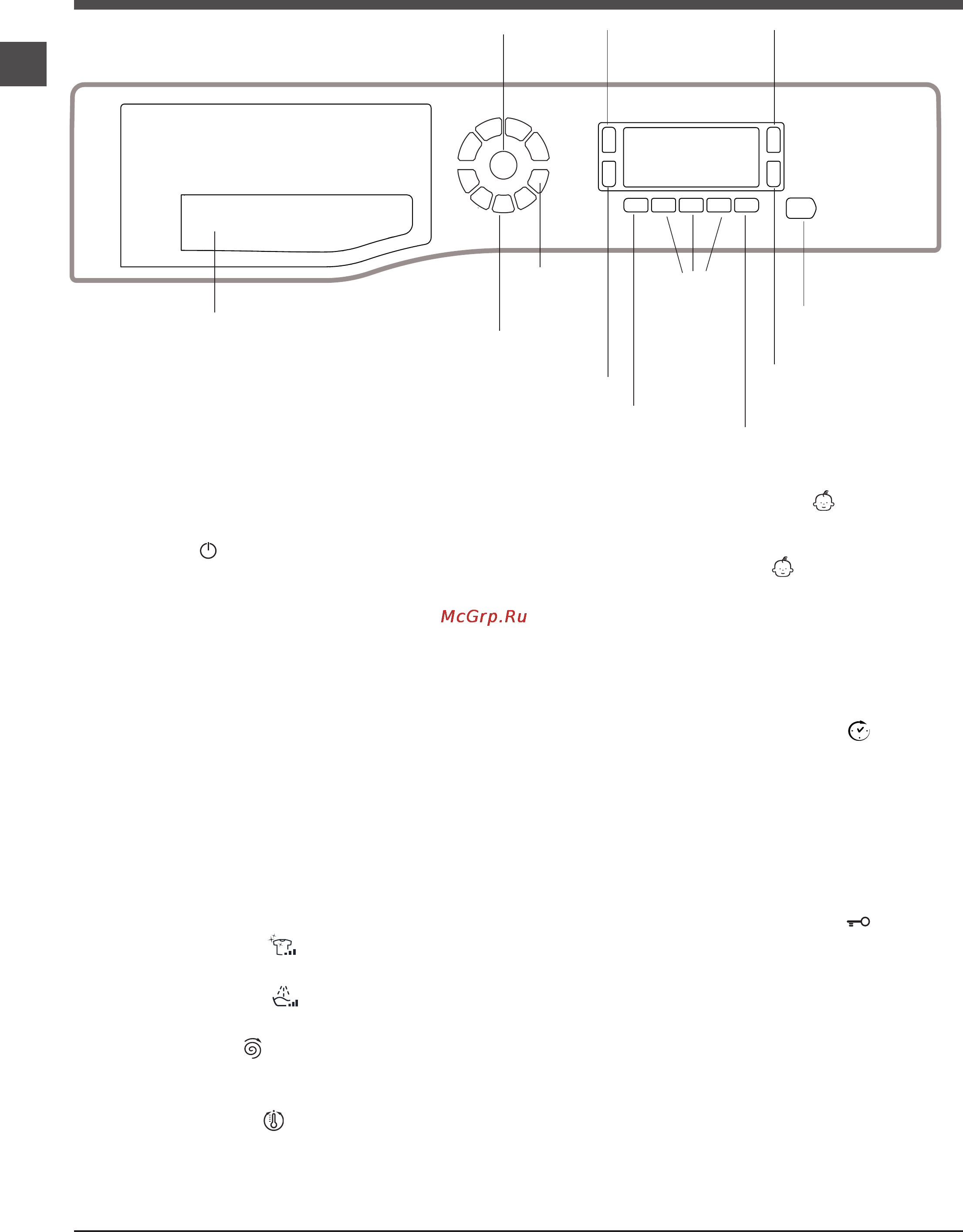 Ariston WMSD 723B [18/60] Opis pralki