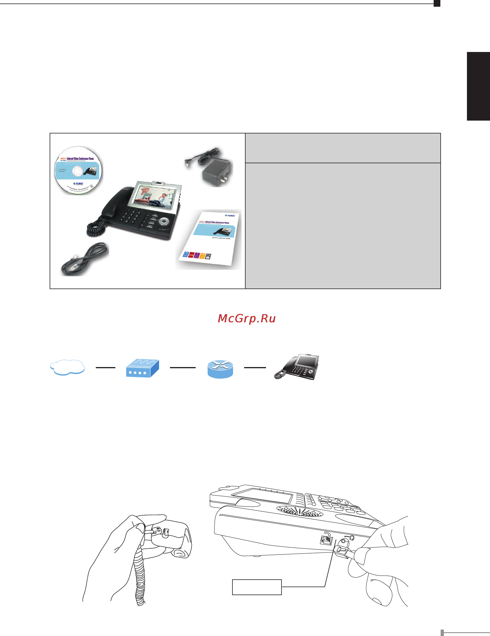 Planet ICF-1600 [6/34] Document objectives