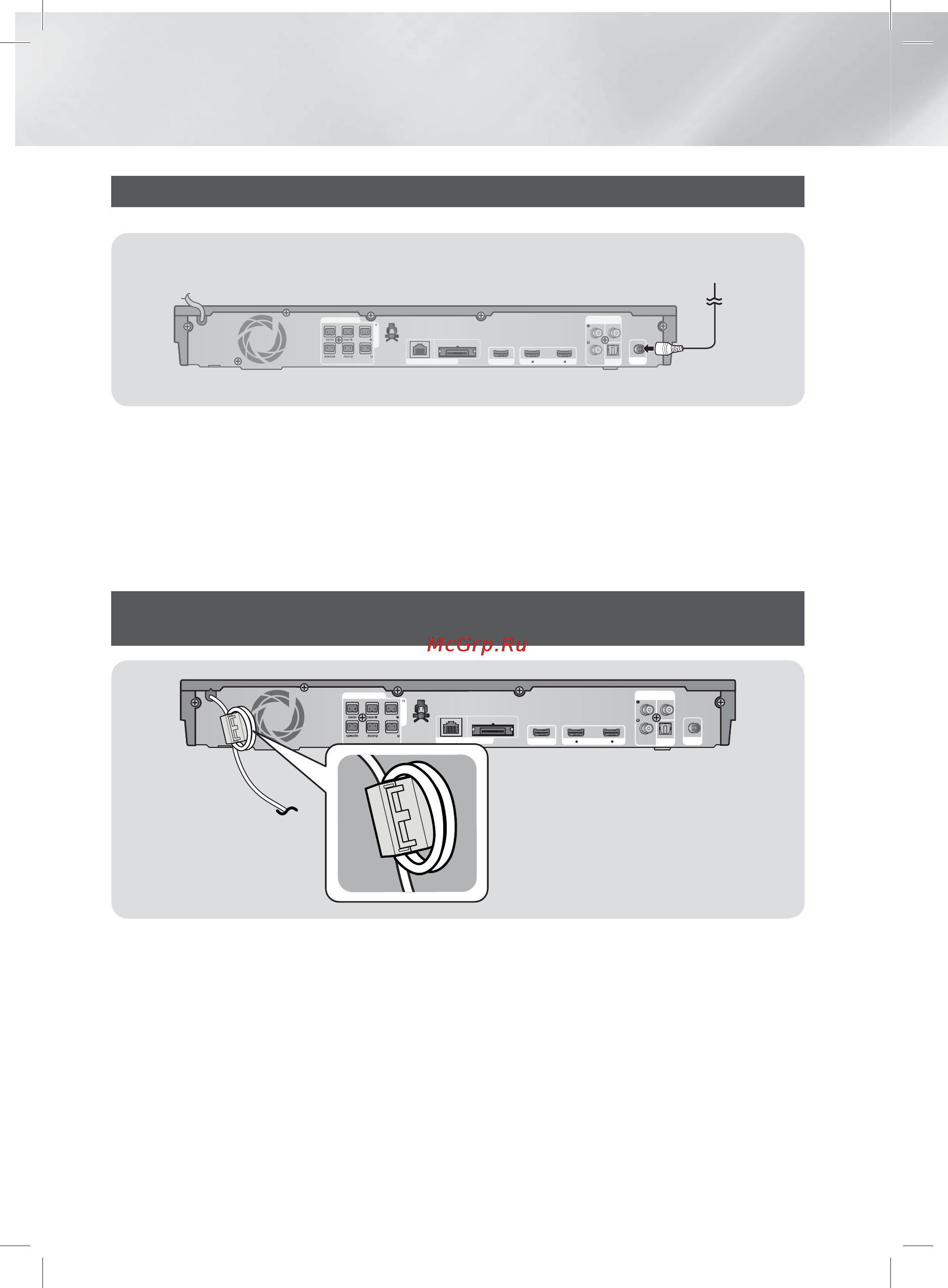 Samsung BD-E5500 [20/198] Подключения