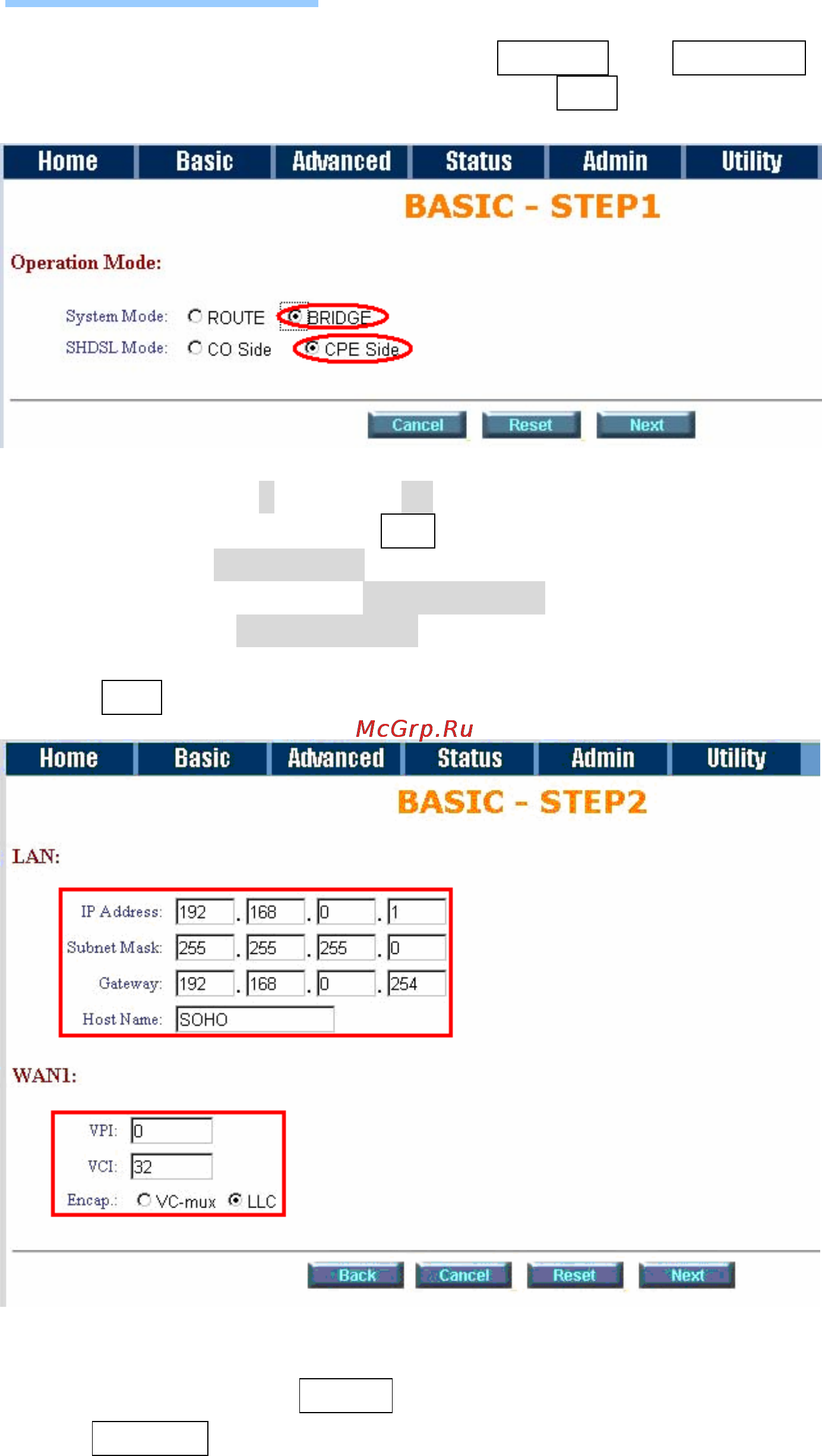 Planet GRT-402 [16/76] Web ui configuration