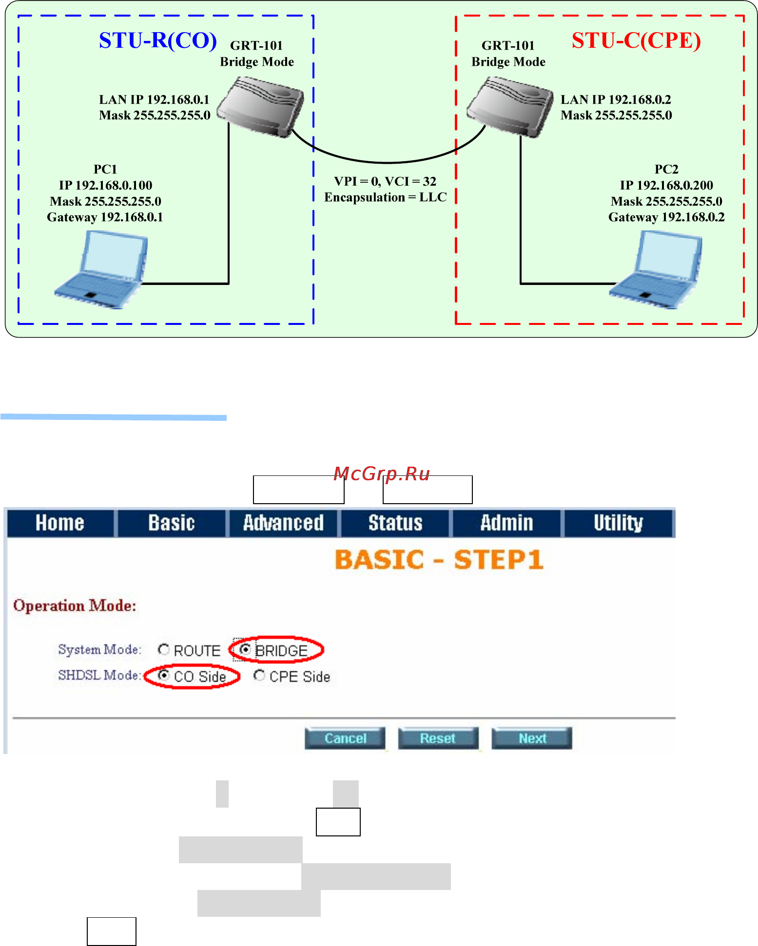 Planet GRT-402 [24/76] Lan to lan connection with bridge mode