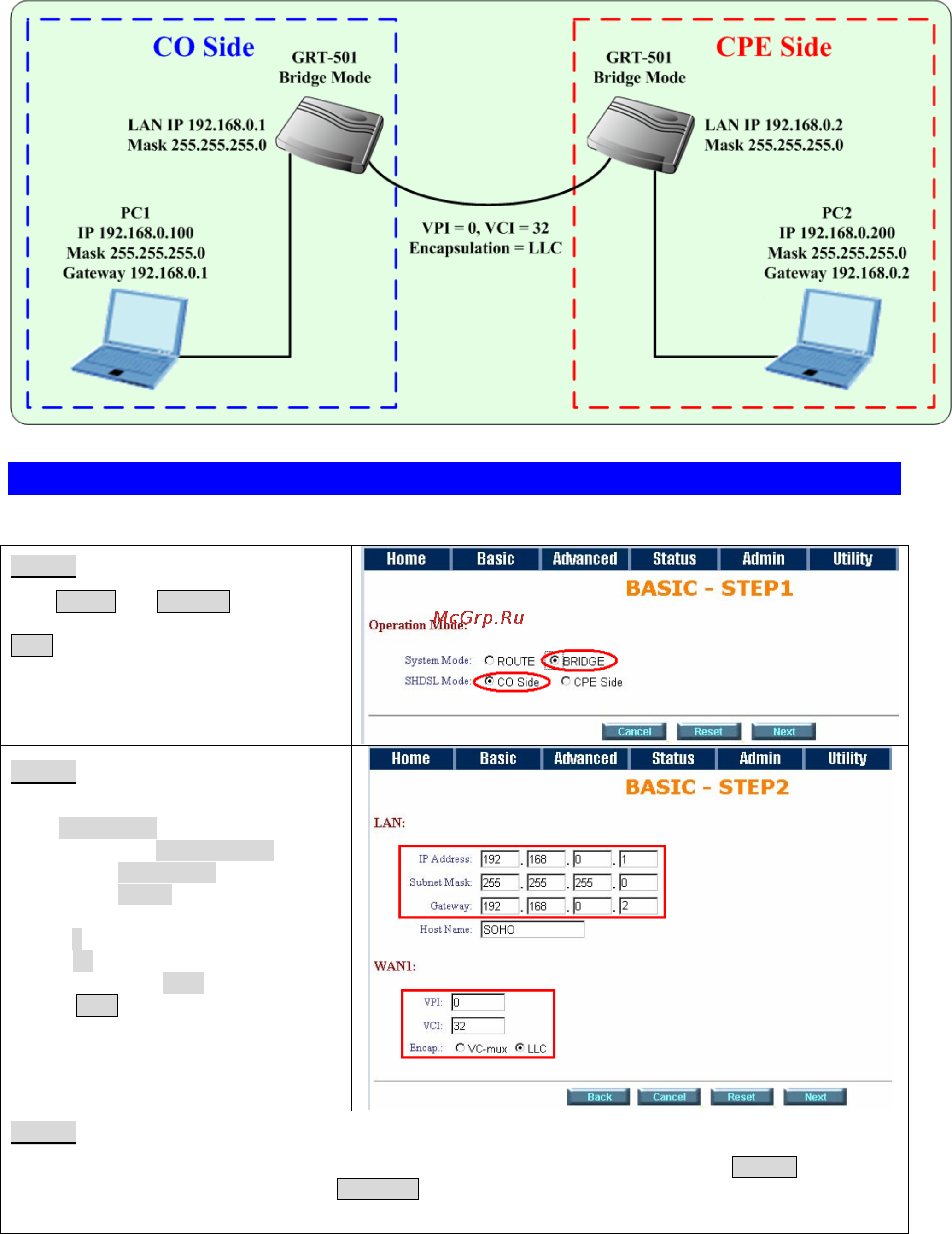 Planet GRT-501 [20/51] Lan to lan connection with bridge mode