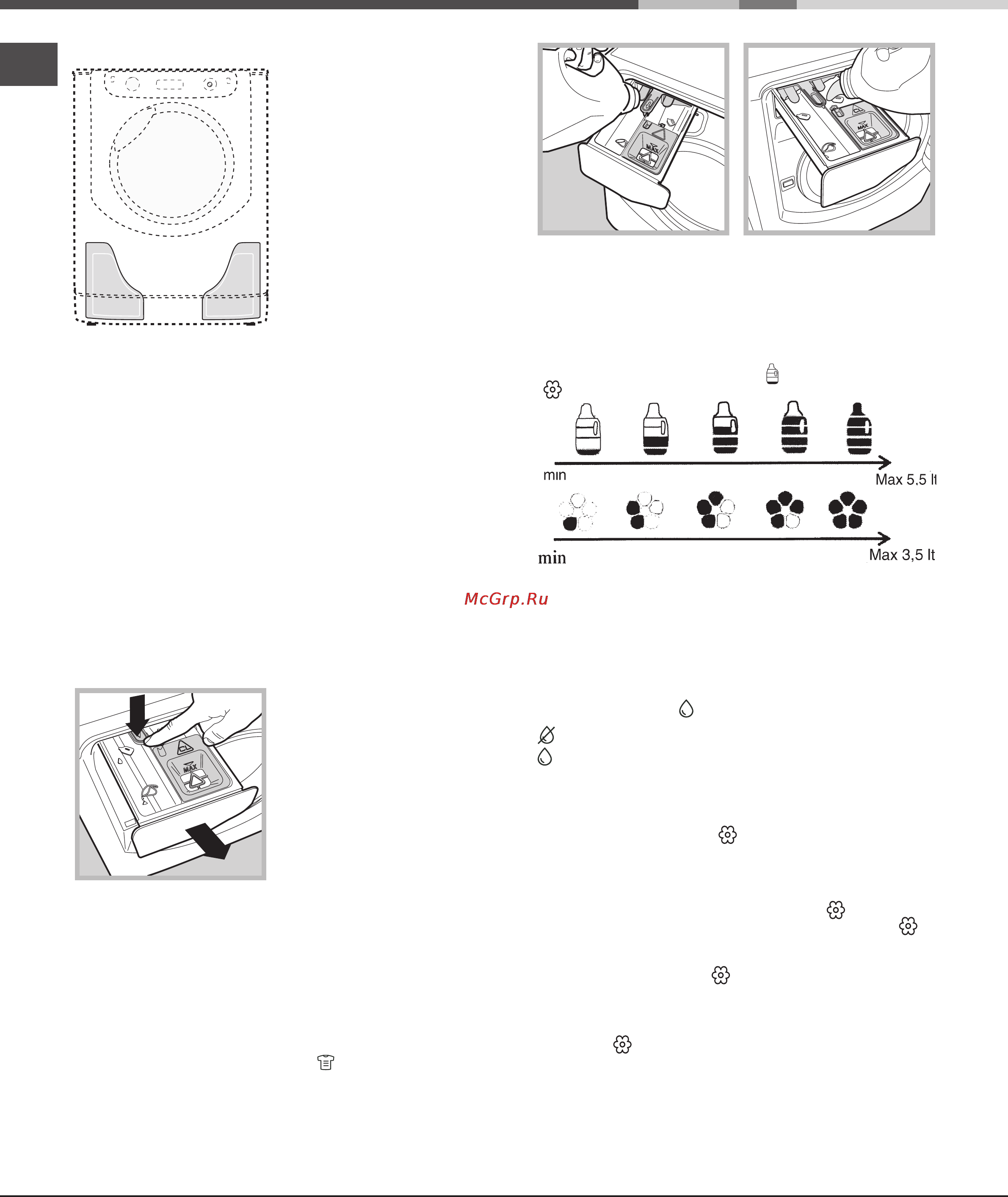 Ariston ADS93D 69 [54/64] Система автоматичного дозування