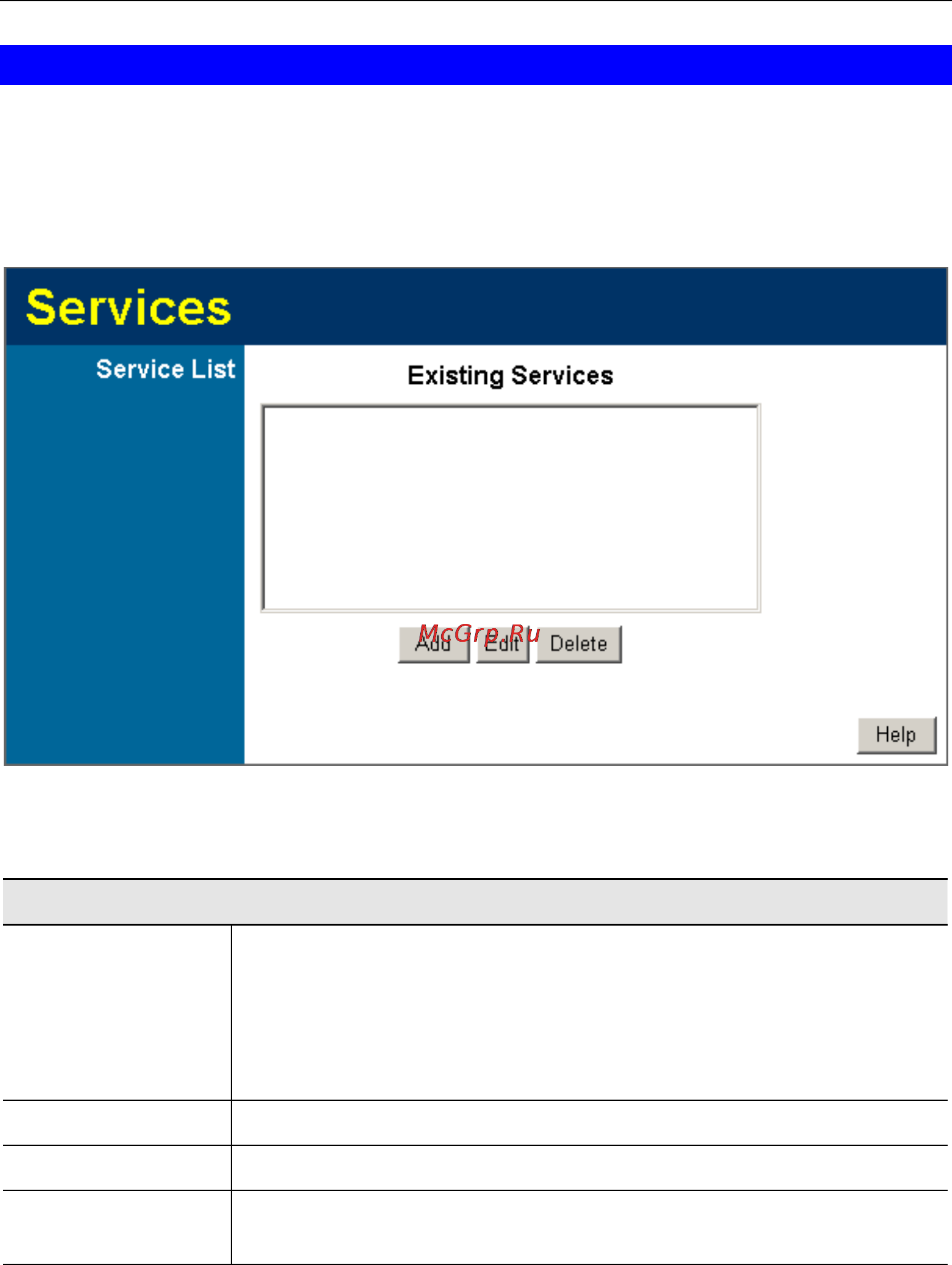Planet IAD-200W [65/111] User defined services